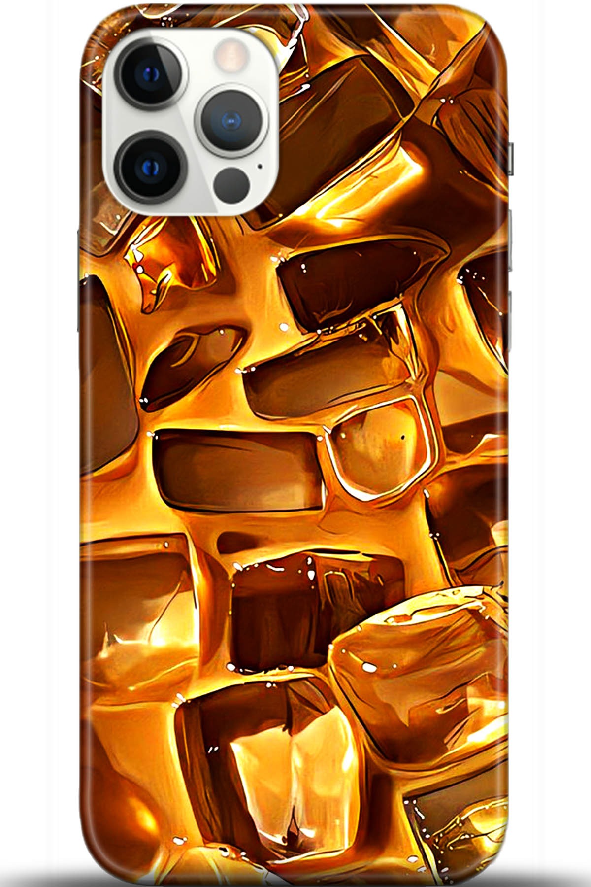 Apple iPhone 12 Pro Max 6.7inç Uyumlu Kılıf HD Baskılı Kılıf - Followed Institution 5614