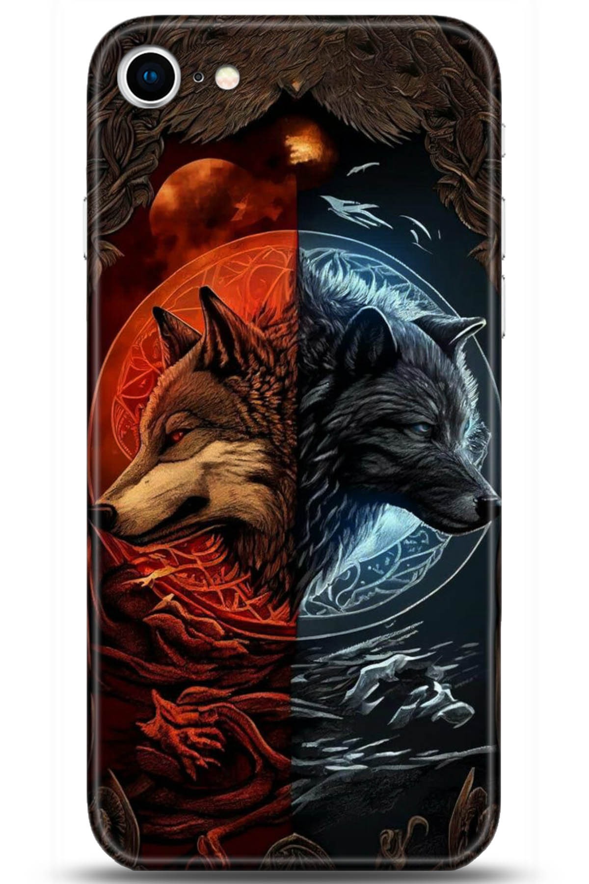 Apple iPhone SE 2 (2020) Uyumlu Kılıf HD Baskılı Kılıf - Followed Institution 5136