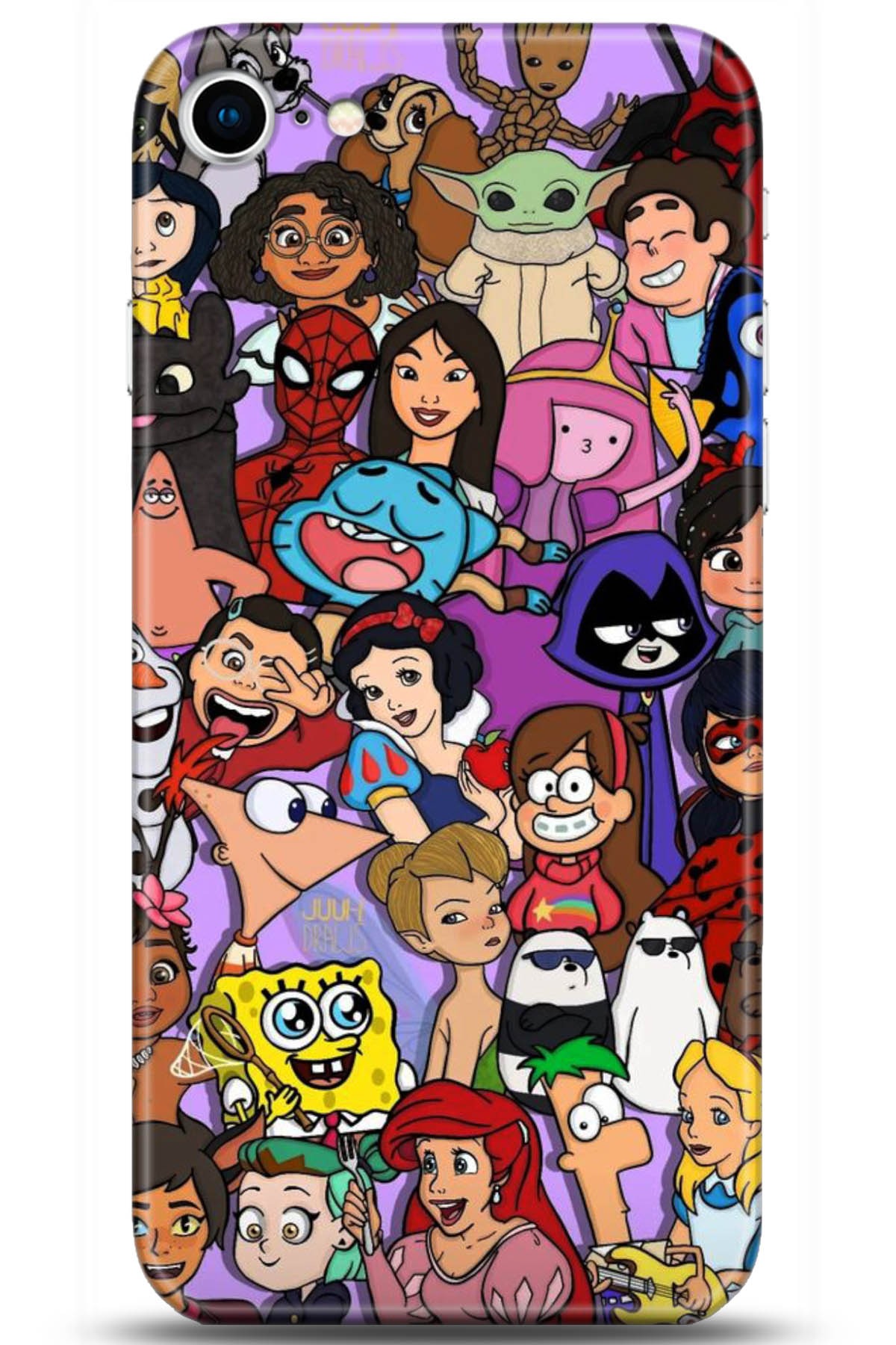 Apple iPhone SE 2 (2020) Uyumlu Kılıf HD Baskılı Kılıf - Followed Institution 5168