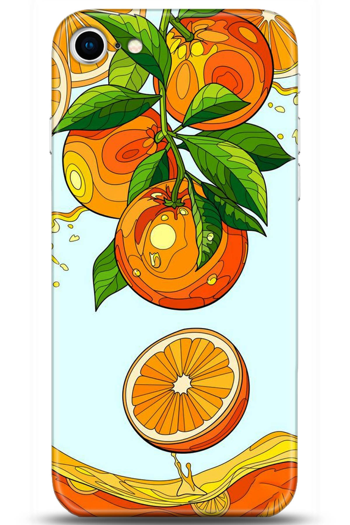 Apple iPhone SE 2 (2020) Uyumlu Kılıf HD Baskılı Kılıf - Followed Institution 5202