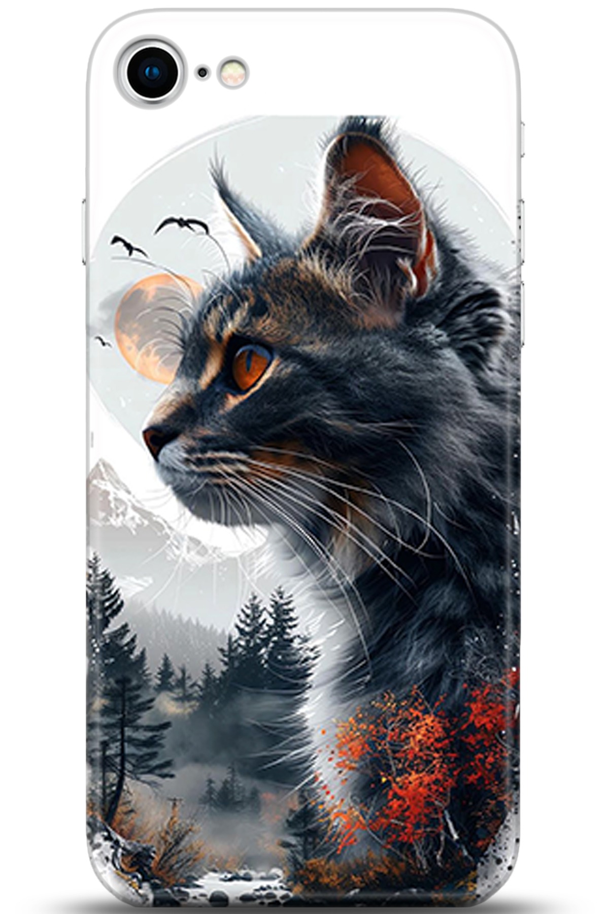 Apple iPhone SE 2 (2020) Uyumlu Kılıf HD Baskılı Kılıf - Followed Institution 5319