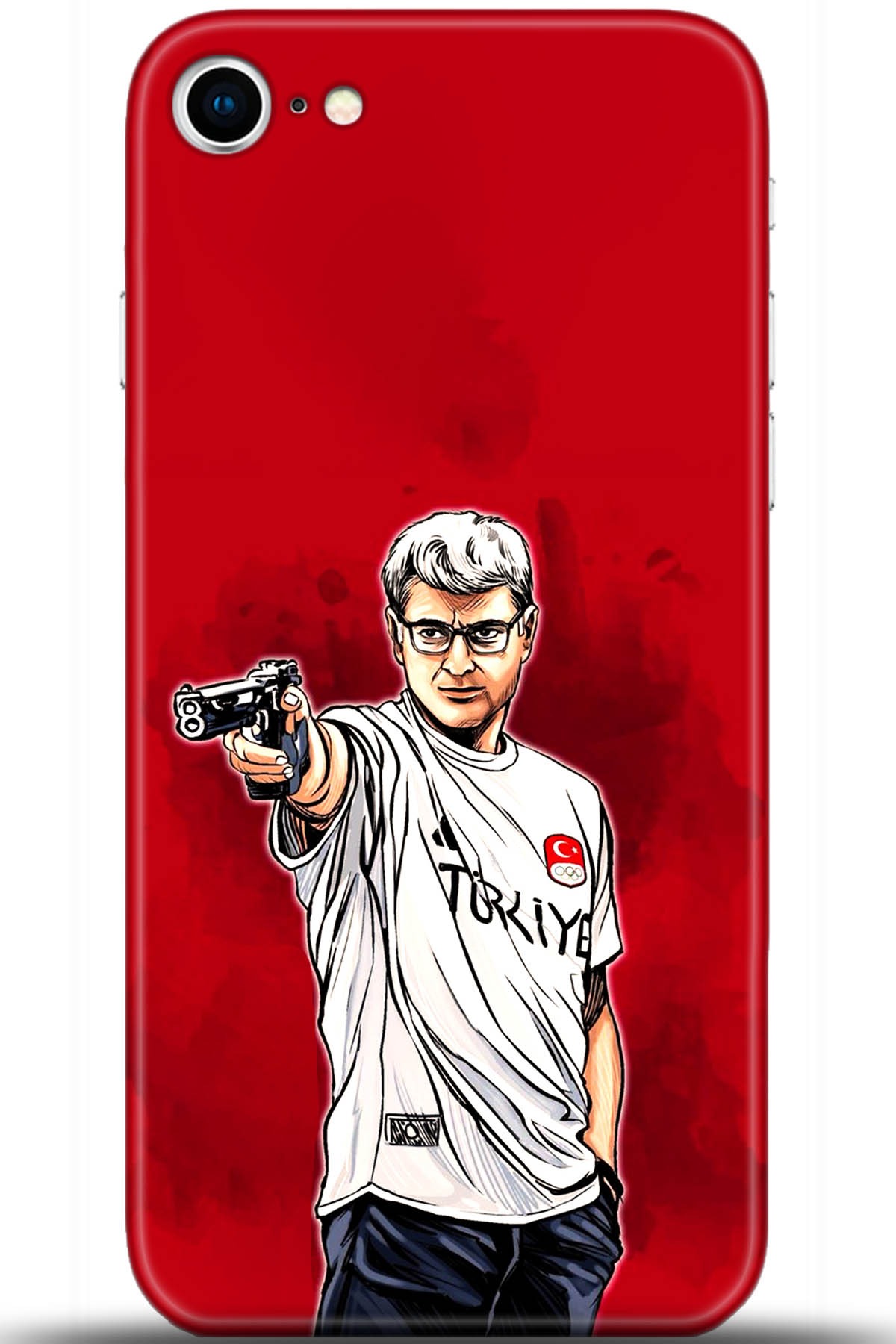 Apple iPhone SE 2 (2020) Uyumlu Kılıf HD Baskılı Kılıf - Followed Institution 5533