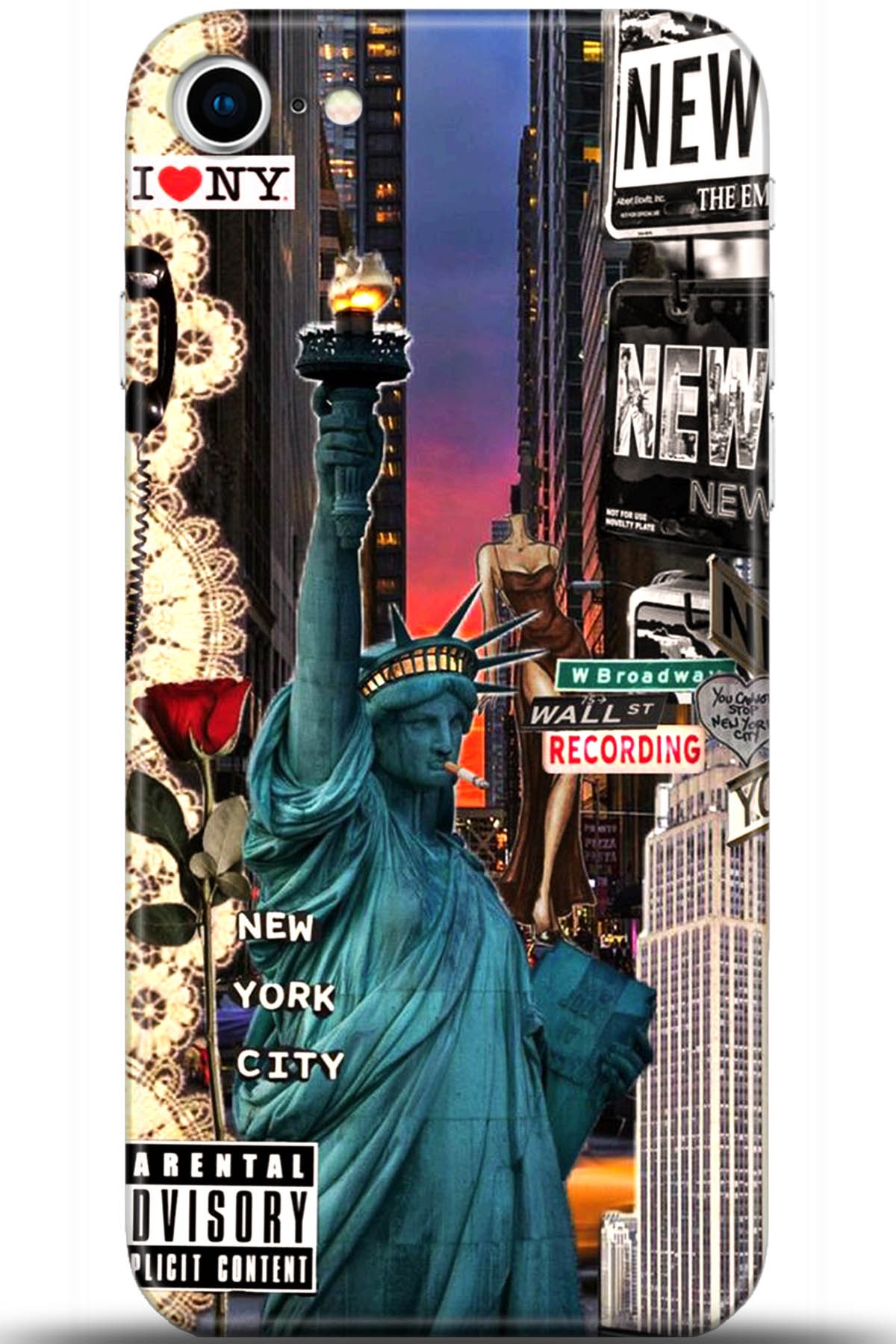 Apple iPhone SE 2 (2020) Uyumlu Kılıf HD Baskılı Kılıf - Followed Institution 5618