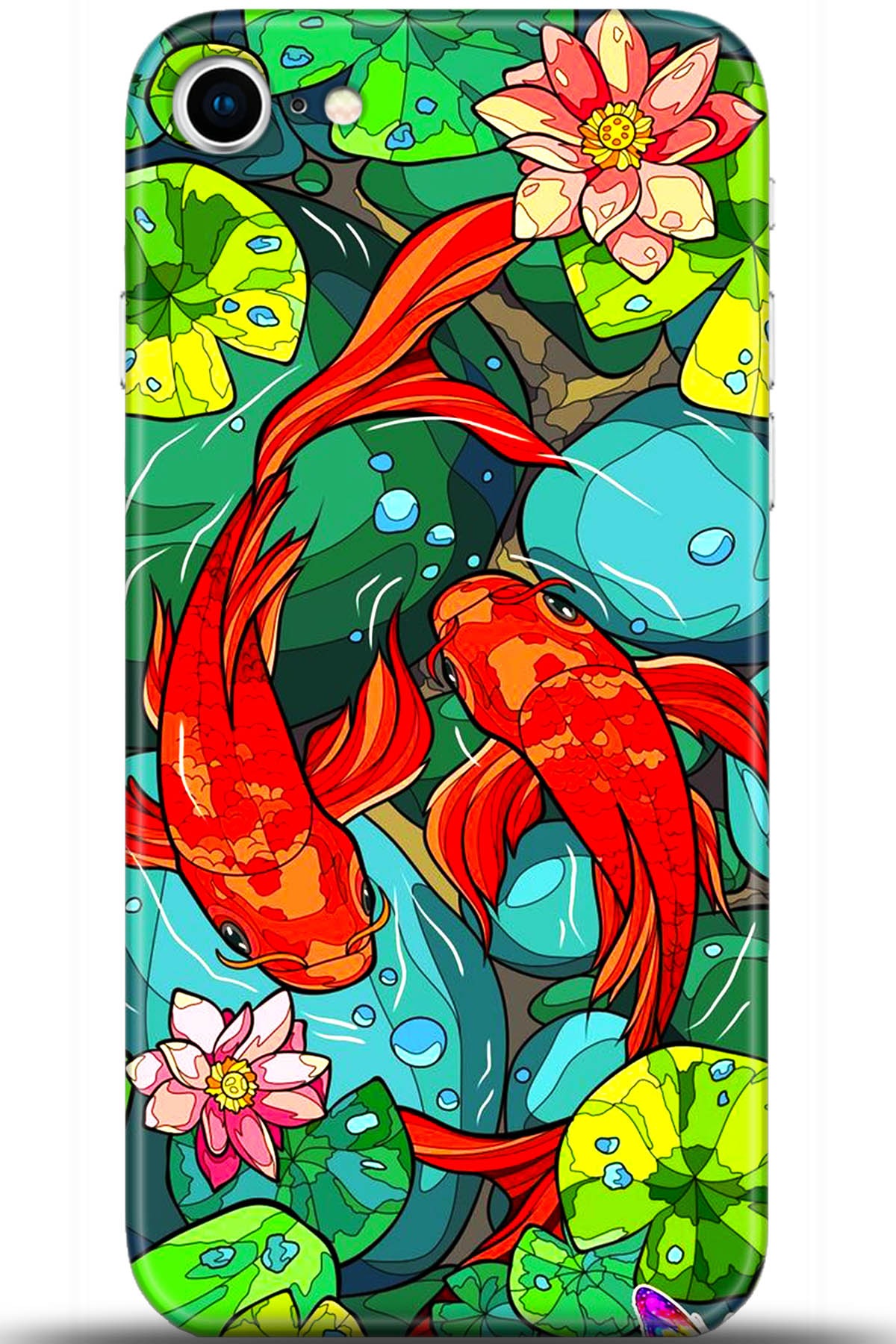 Apple iPhone SE 2 (2020) Uyumlu Kılıf HD Baskılı Kılıf - Followed Institution 5700