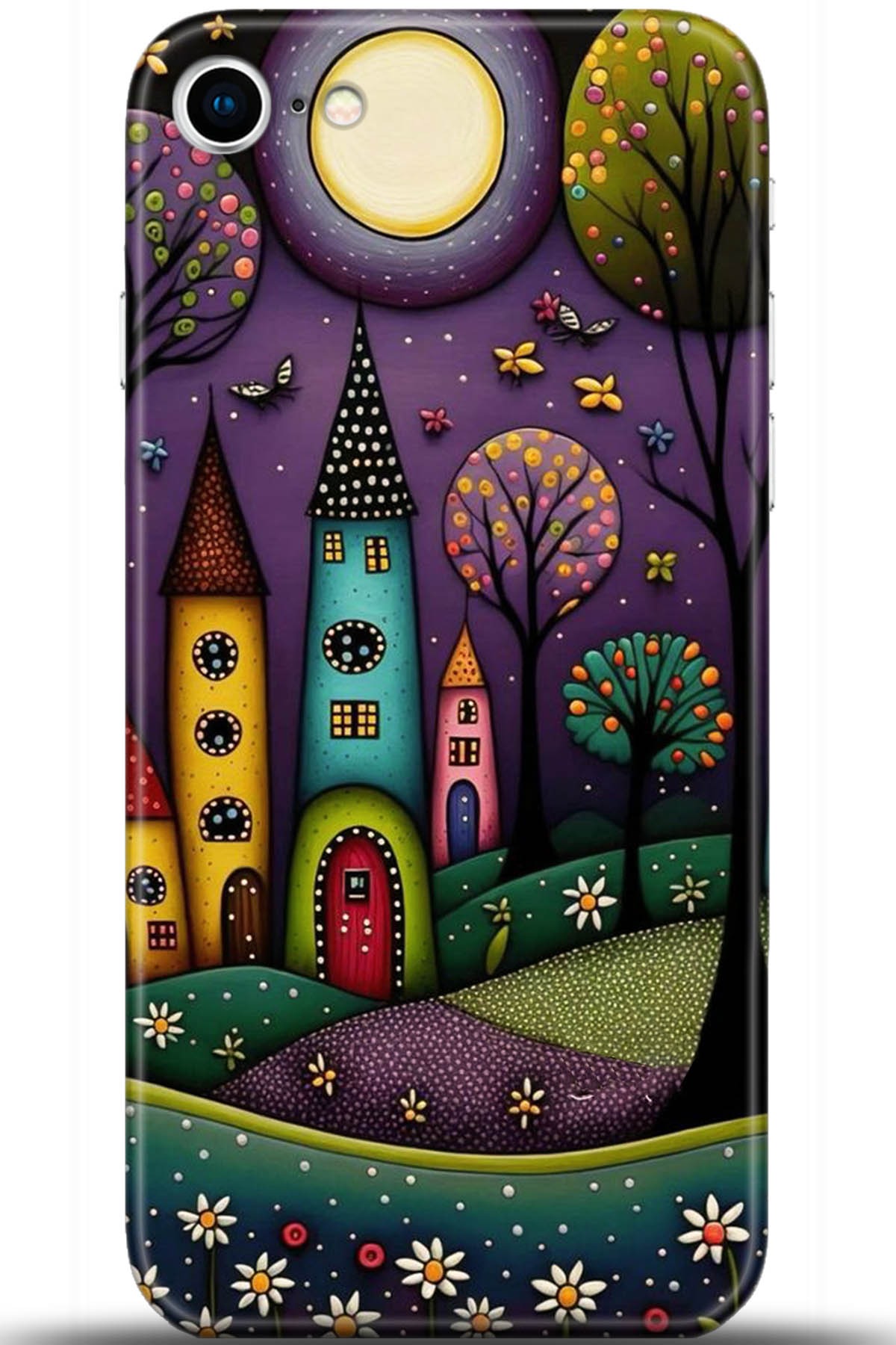 Apple iPhone SE 2 (2020) Uyumlu Kılıf HD Baskılı Kılıf - Followed Institution 5704