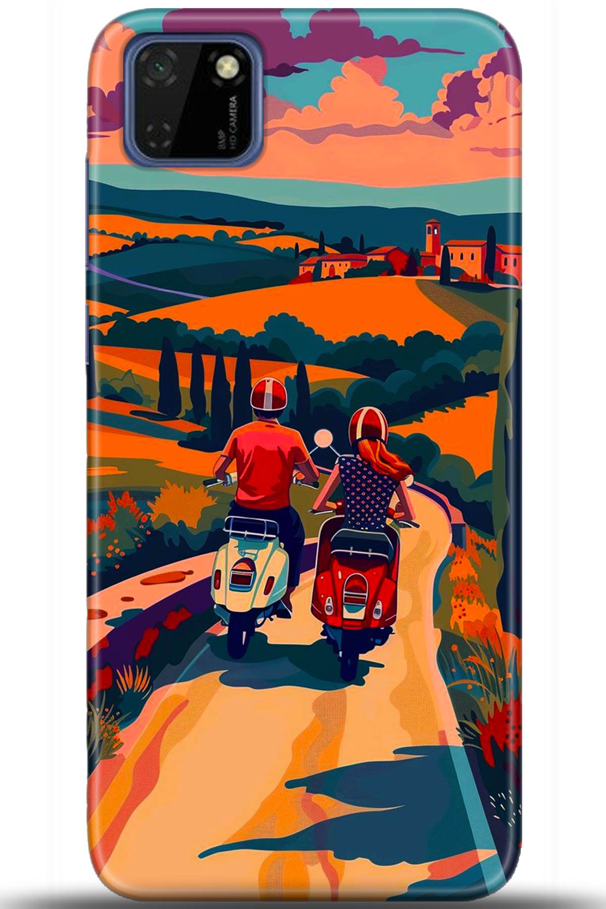 Huawei Y5P Uyumlu Kılıf HD Baskılı Kılıf - Followed Institution 5390