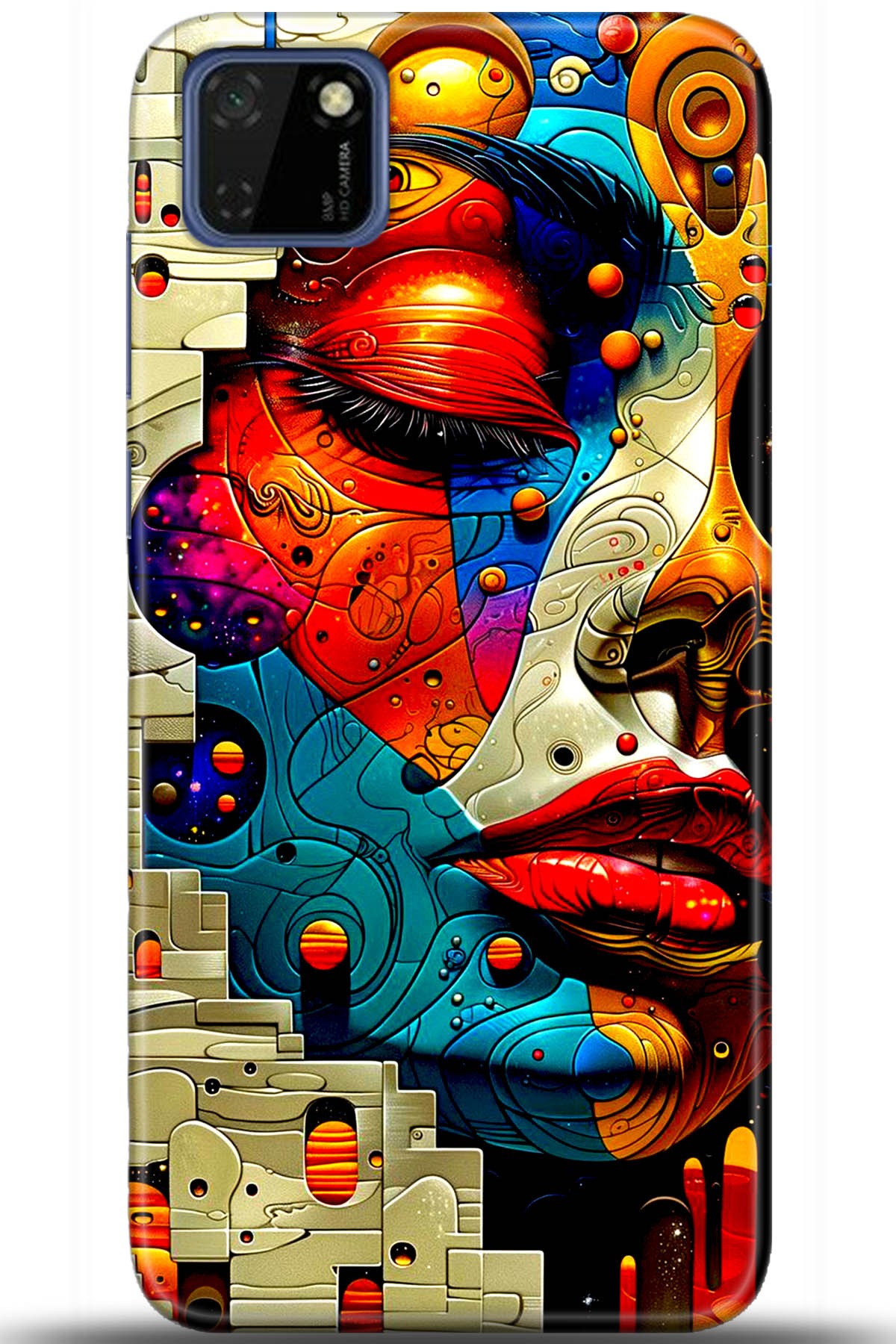 Huawei Y5P Uyumlu Kılıf HD Baskılı Kılıf - Followed Institution 5422