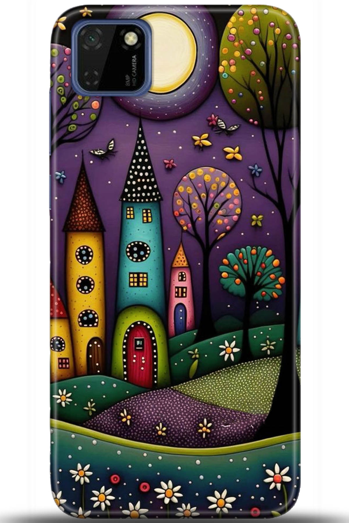 Huawei Y5P Uyumlu Kılıf HD Baskılı Kılıf - Followed Institution 5704