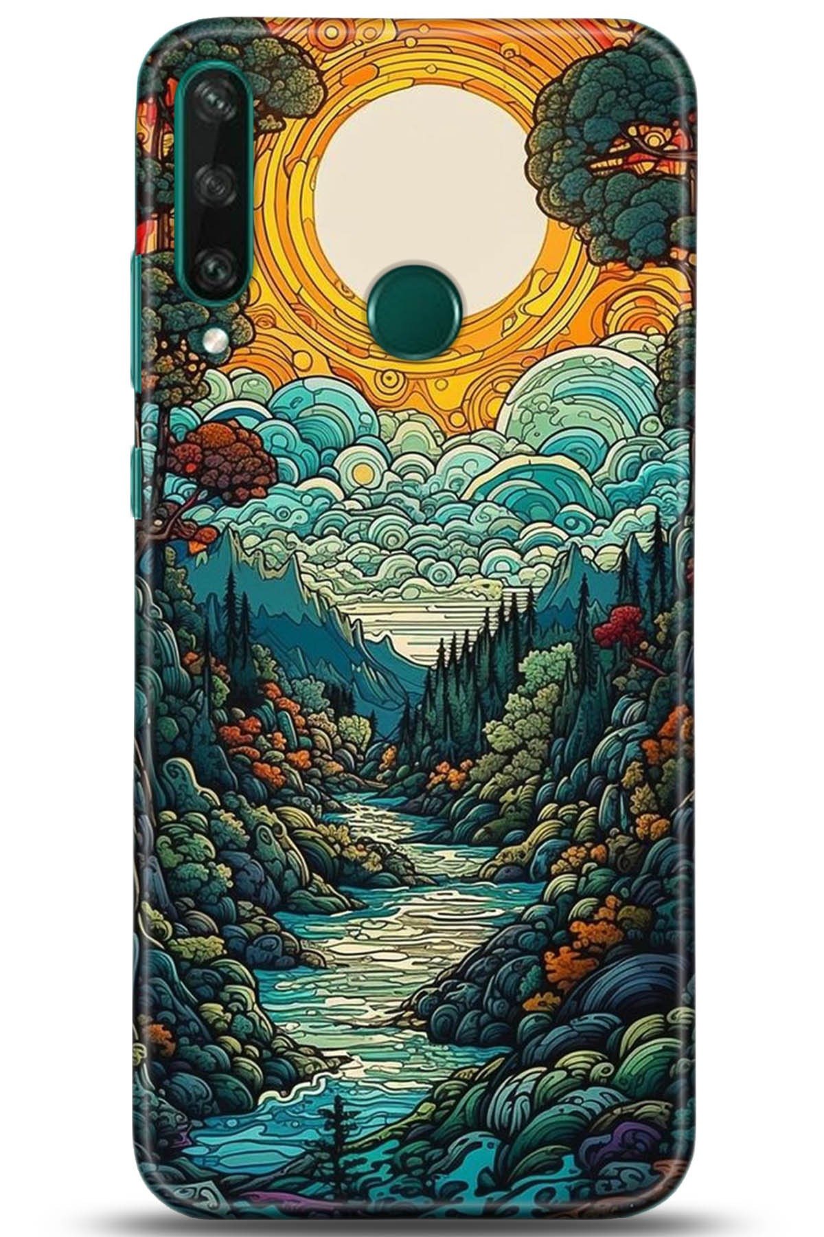 Huawei Y6P Uyumlu Kılıf HD Baskılı Kılıf - Followed Institution 5198