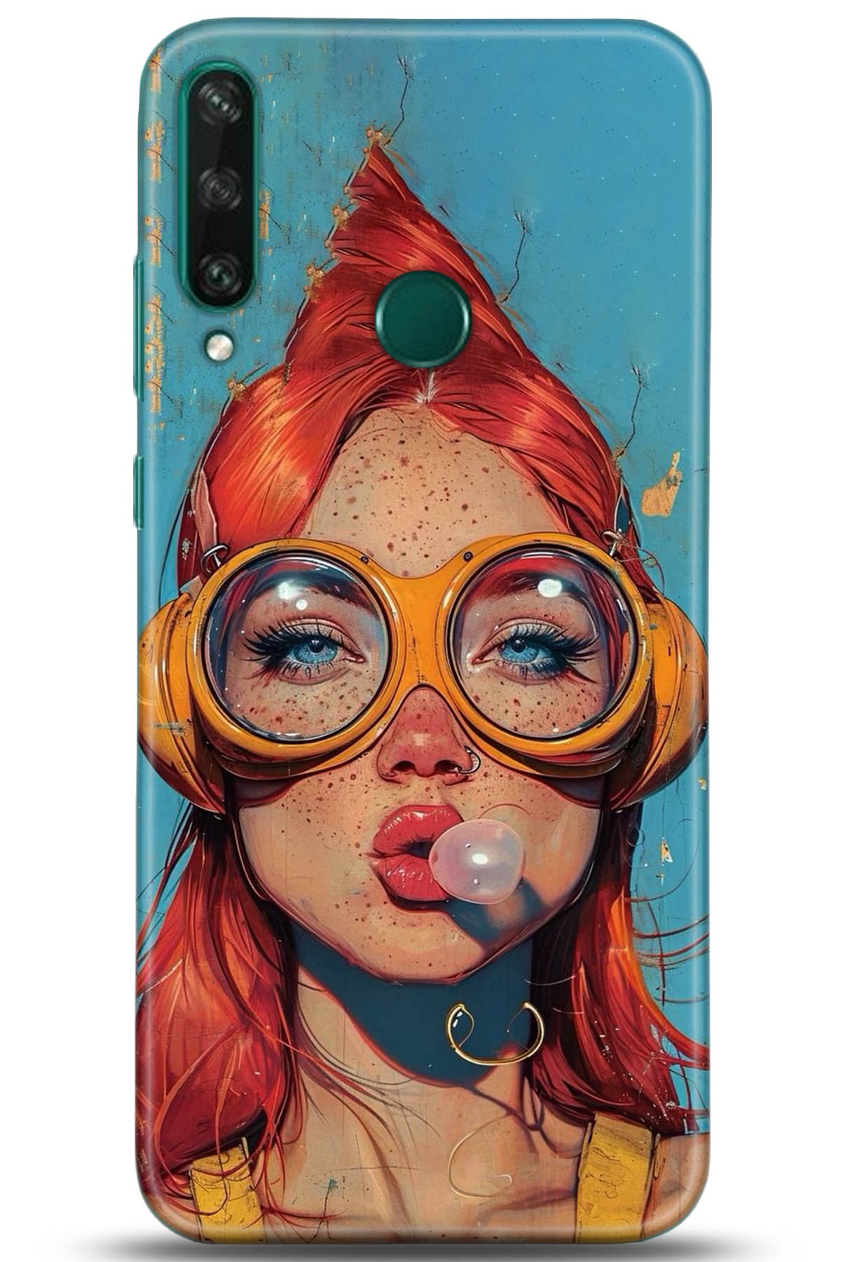 Huawei Y6P Uyumlu Kılıf HD Baskılı Kılıf - Followed Institution 5286