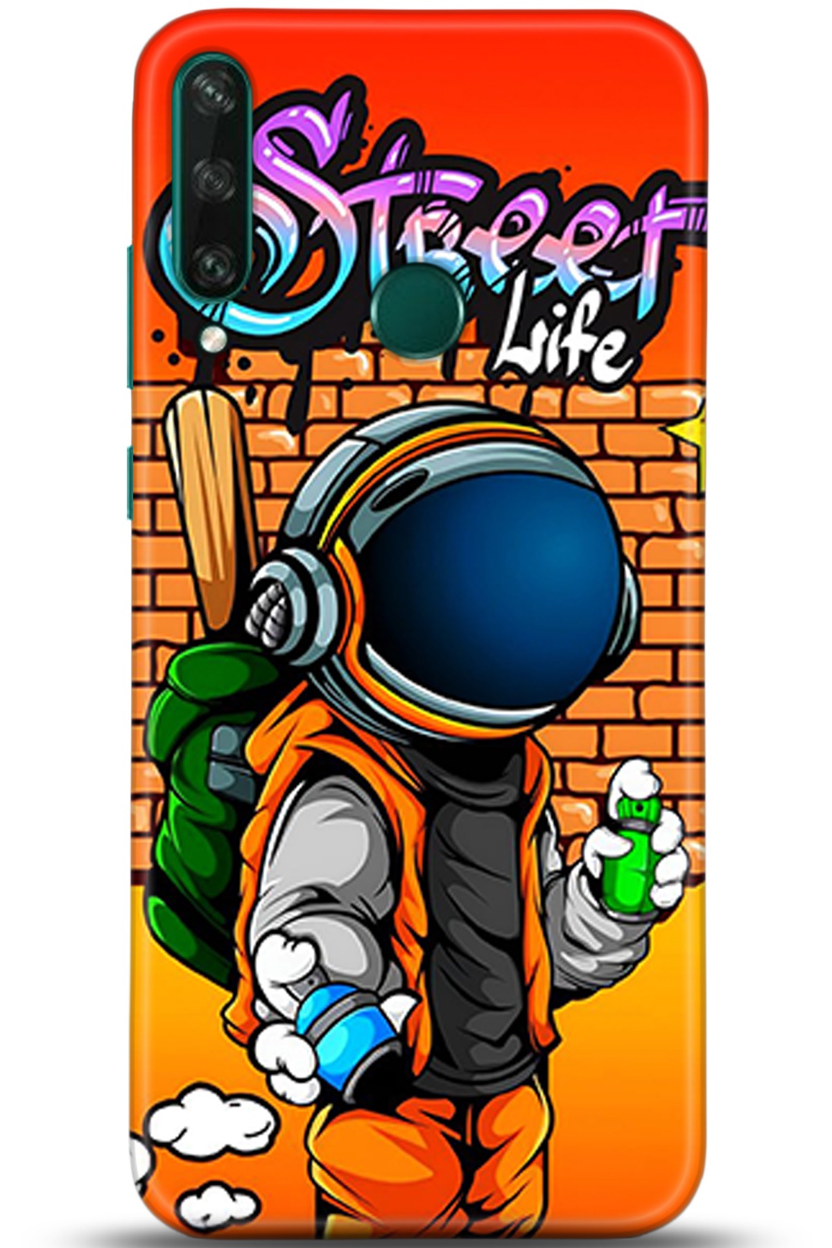 Huawei Y6P Uyumlu Kılıf HD Baskılı Kılıf - Followed Institution 5350