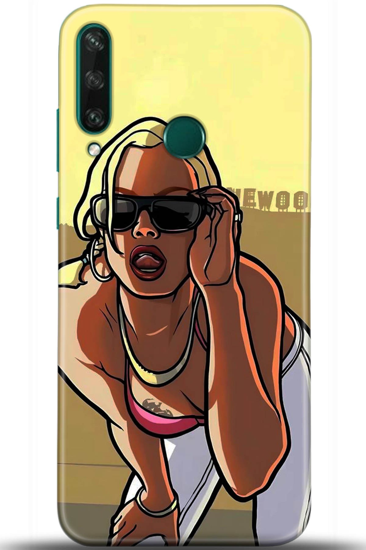 Huawei Y6P Uyumlu Kılıf HD Baskılı Kılıf - Followed Institution 5412