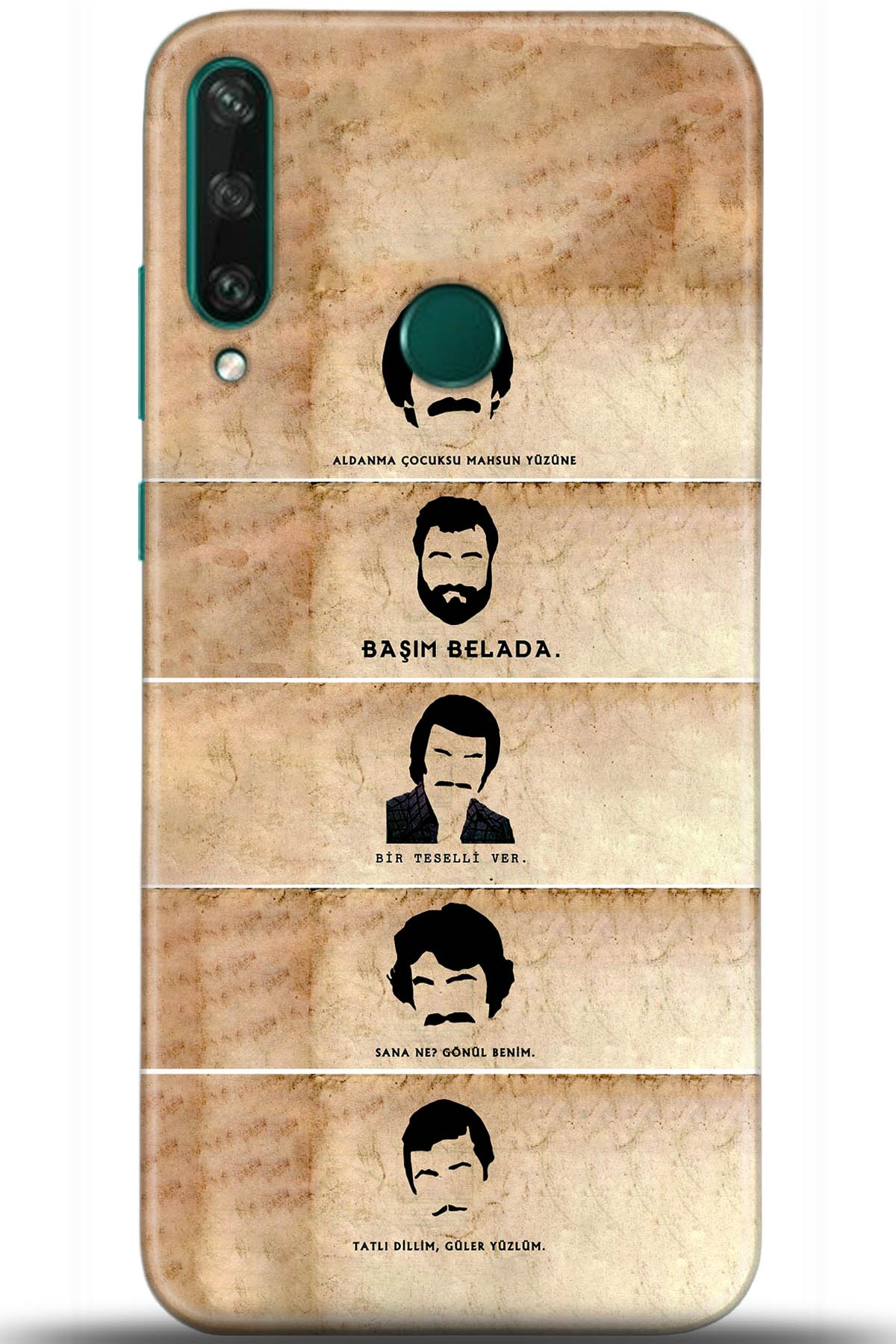 Huawei Y6P Uyumlu Kılıf HD Baskılı Kılıf - Followed Institution 5440