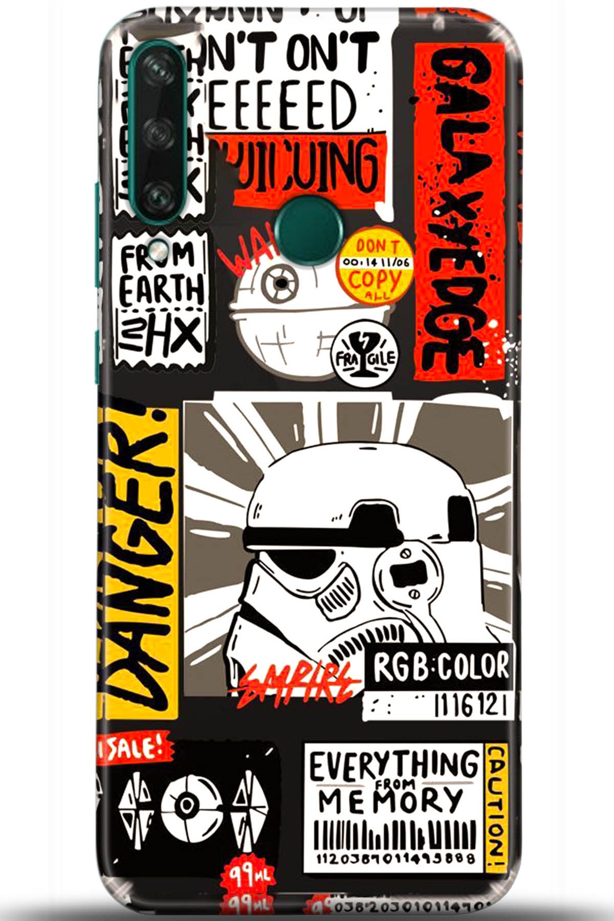 Huawei Y6P Uyumlu Kılıf HD Baskılı Kılıf - Followed Institution 5555