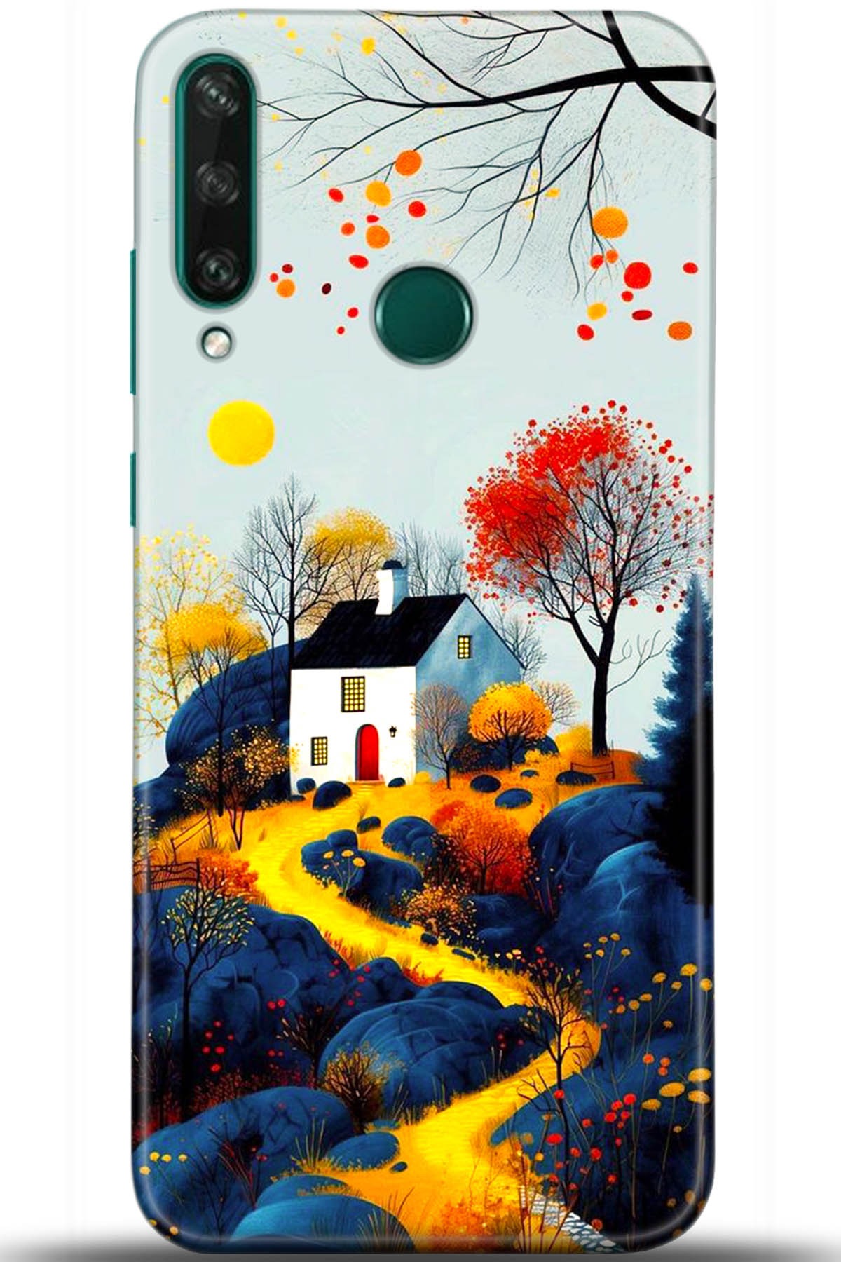Huawei Y6P Uyumlu Kılıf HD Baskılı Kılıf - Followed Institution 5569
