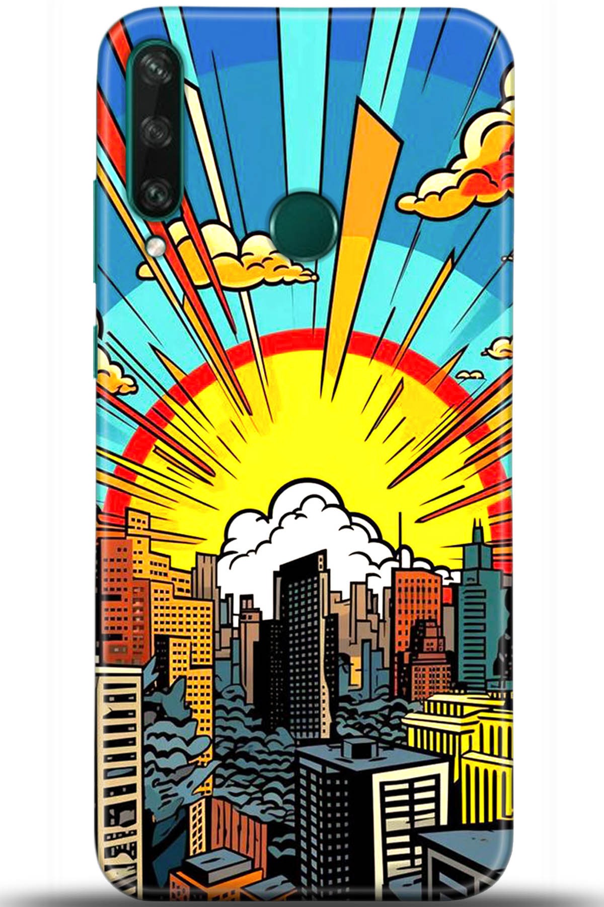 Huawei Y6P Uyumlu Kılıf HD Baskılı Kılıf - Followed Institution 5571