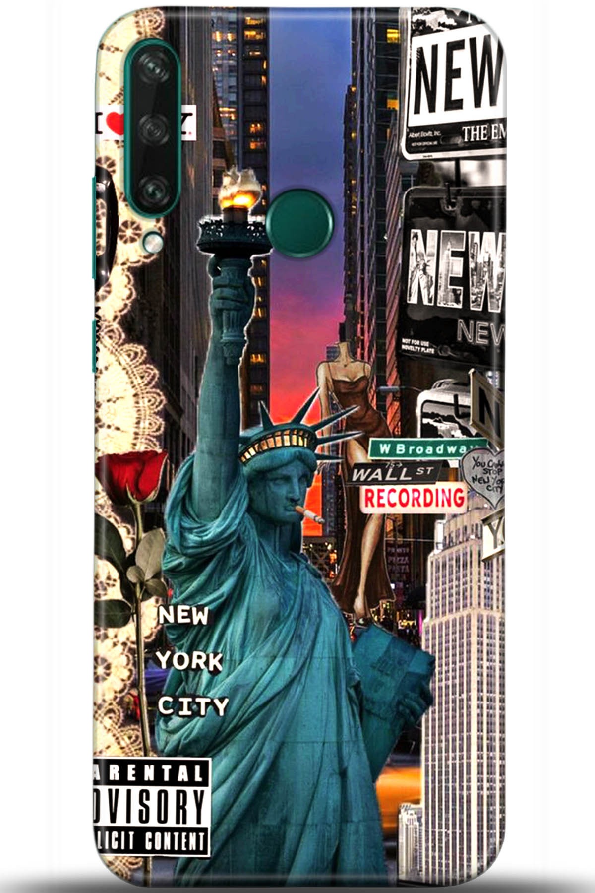 Huawei Y6P Uyumlu Kılıf HD Baskılı Kılıf - Followed Institution 5618