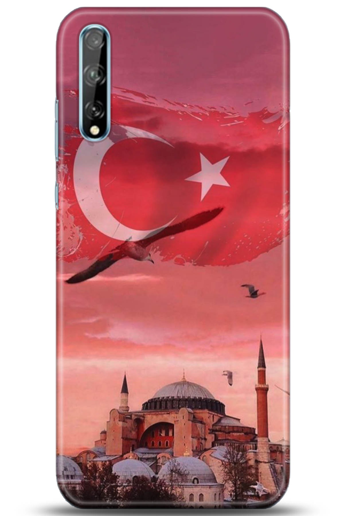 Huawei Y8P Uyumlu Kılıf HD Baskılı Kılıf - Followed Institution 5179