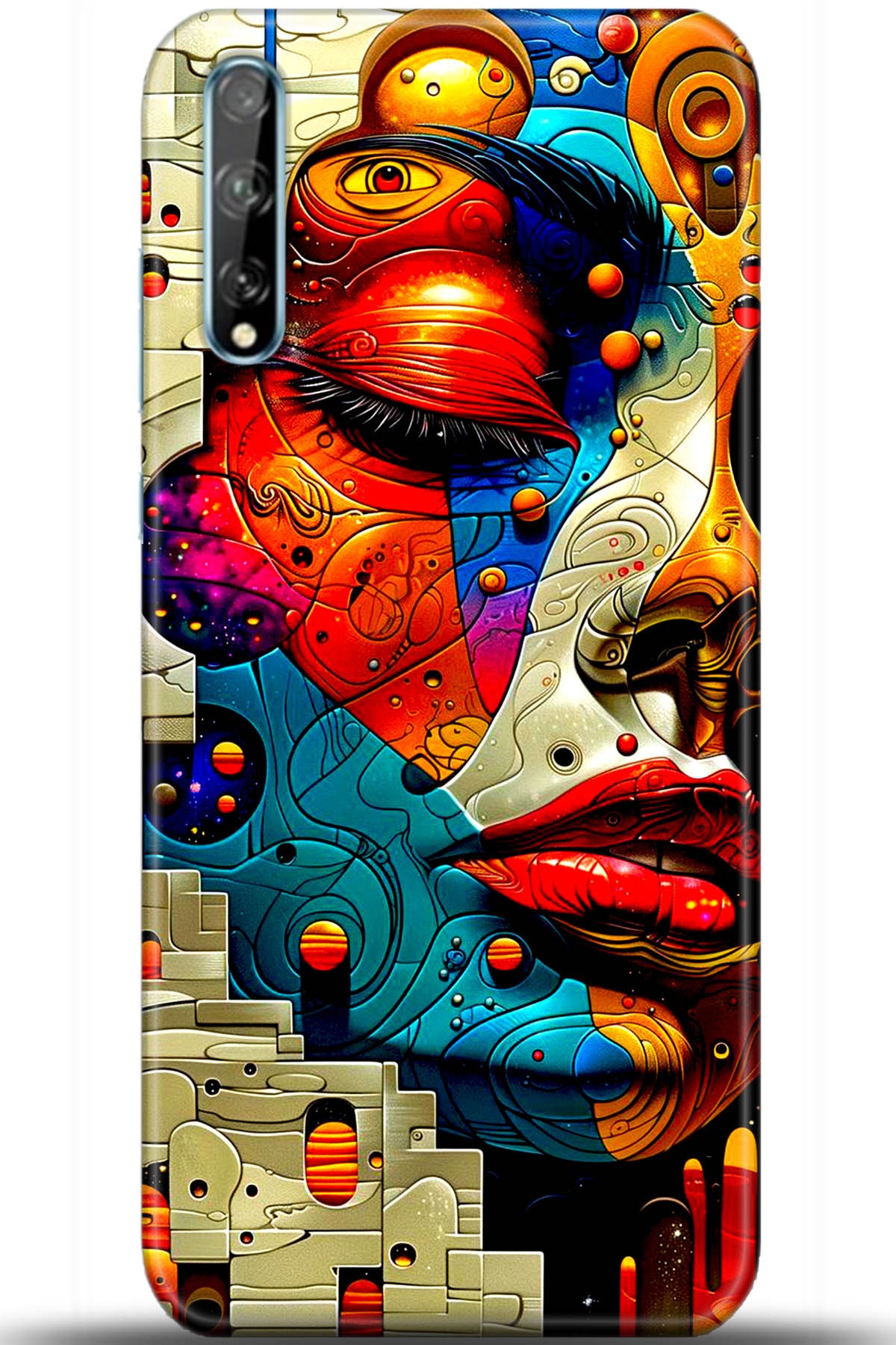 Huawei Y8P Uyumlu Kılıf HD Baskılı Kılıf - Followed Institution 5422