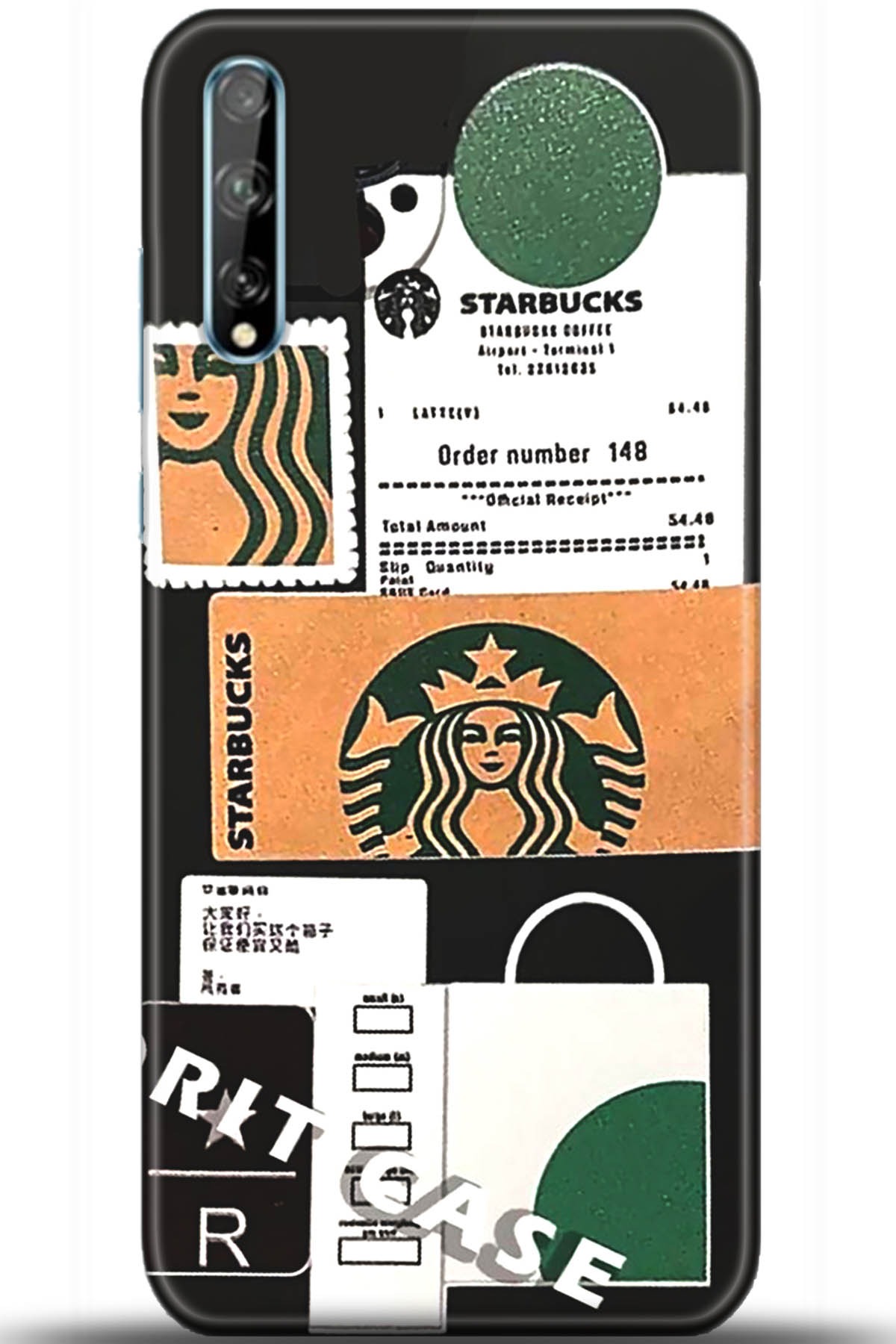 Huawei Y8P Uyumlu Kılıf HD Baskılı Kılıf - Followed Institution 5445