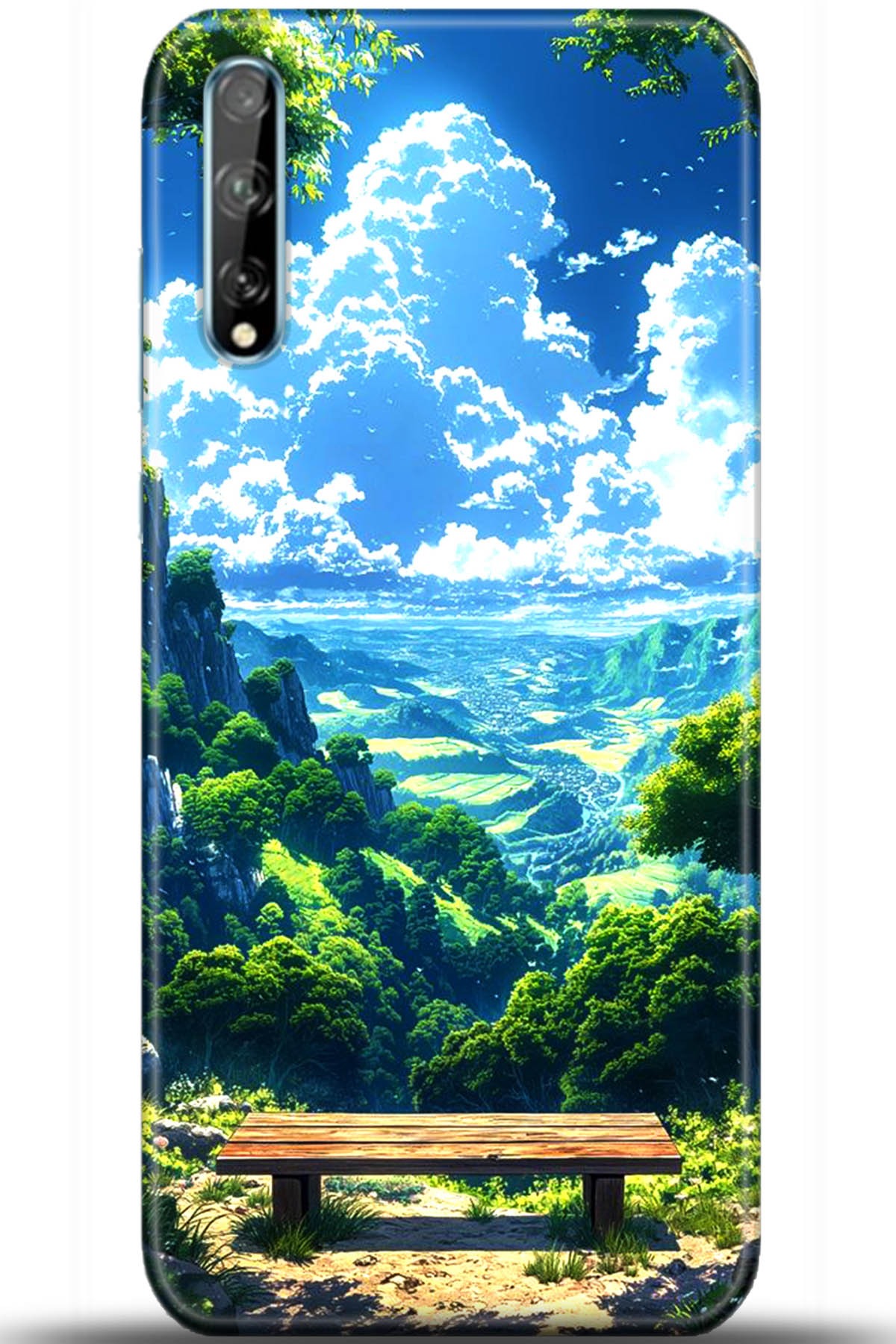 Huawei Y8P Uyumlu Kılıf HD Baskılı Kılıf - Followed Institution 5497