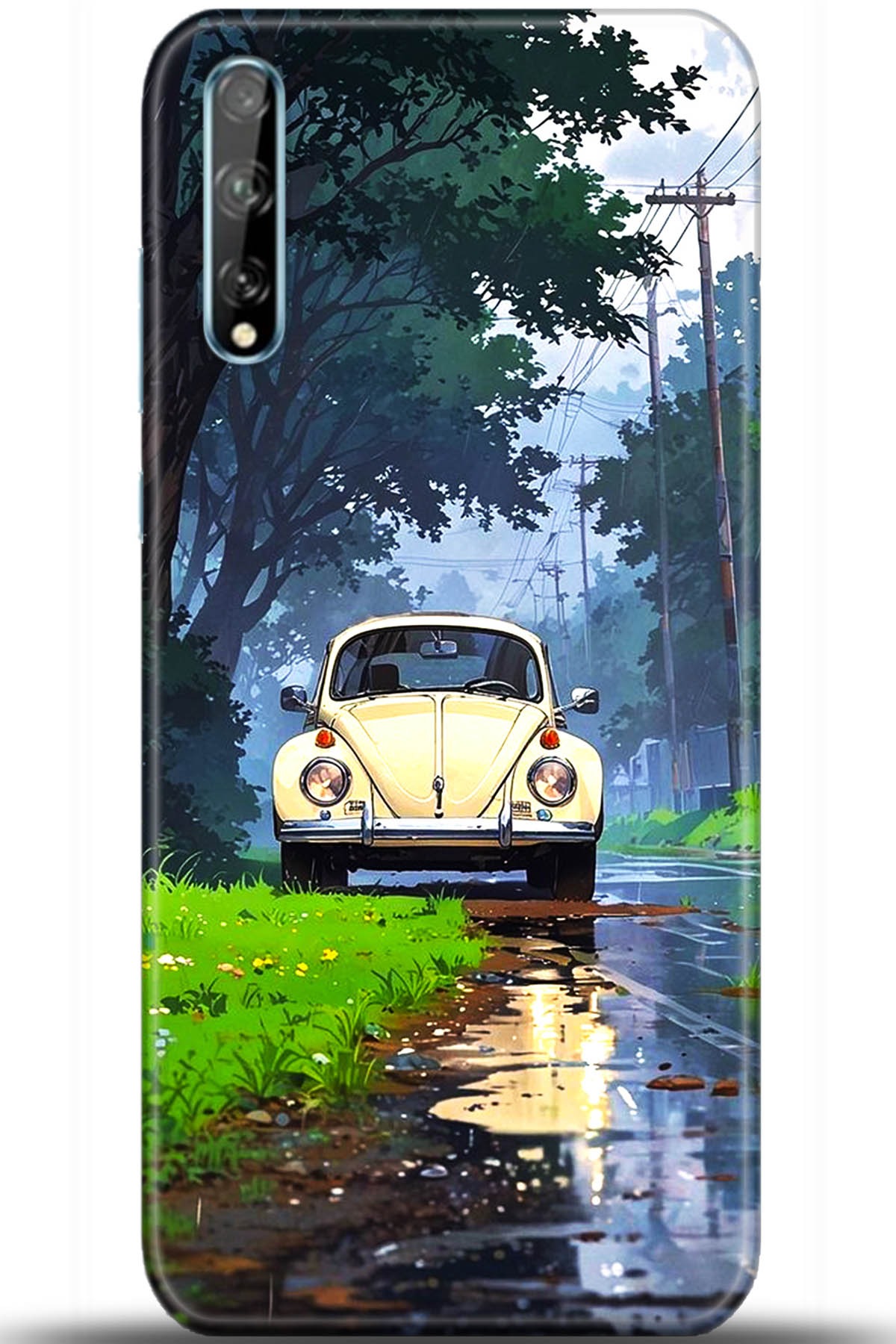 Huawei Y8P Uyumlu Kılıf HD Baskılı Kılıf - Followed Institution 5562