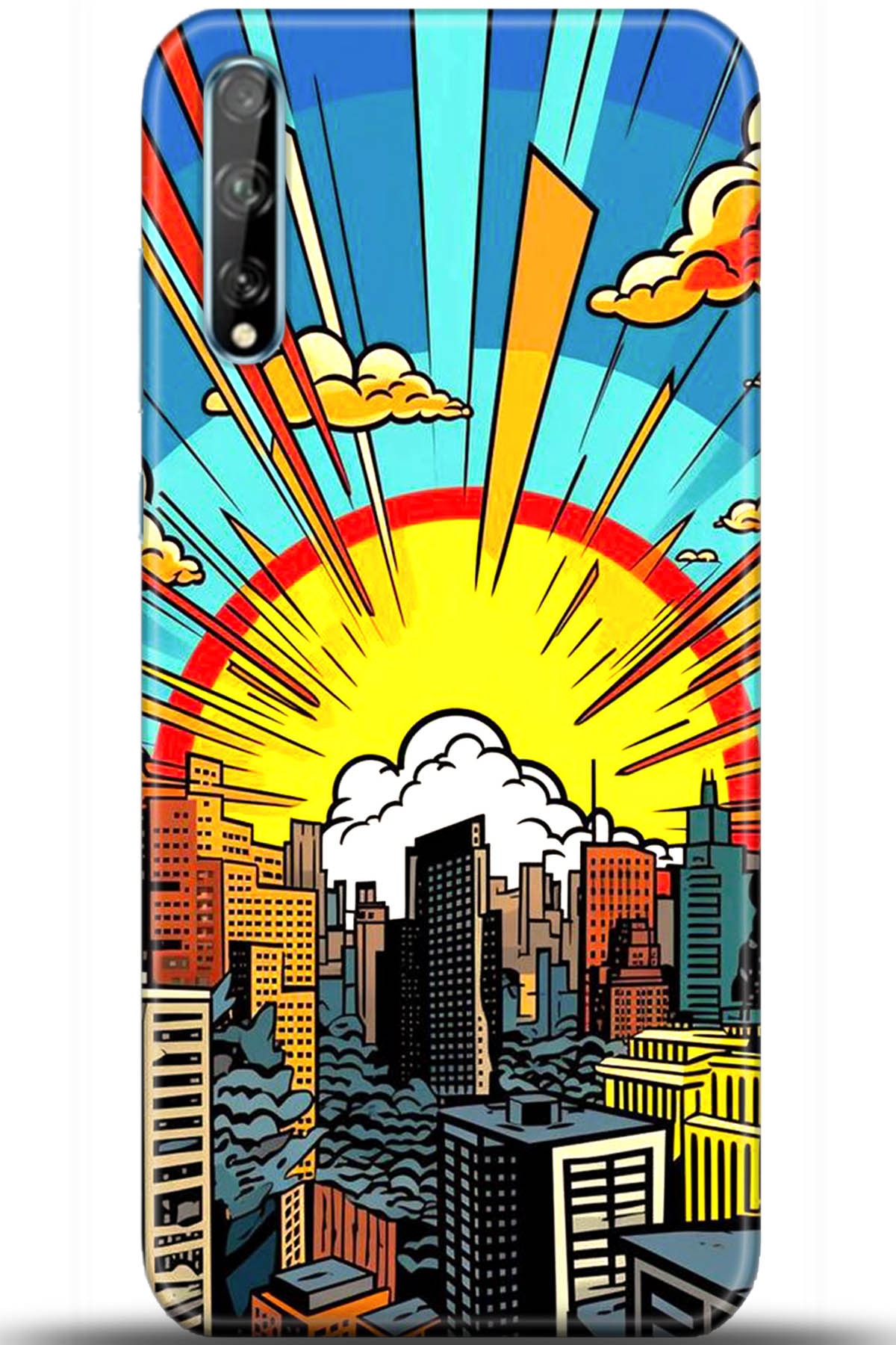 Huawei Y8P Uyumlu Kılıf HD Baskılı Kılıf - Followed Institution 5571