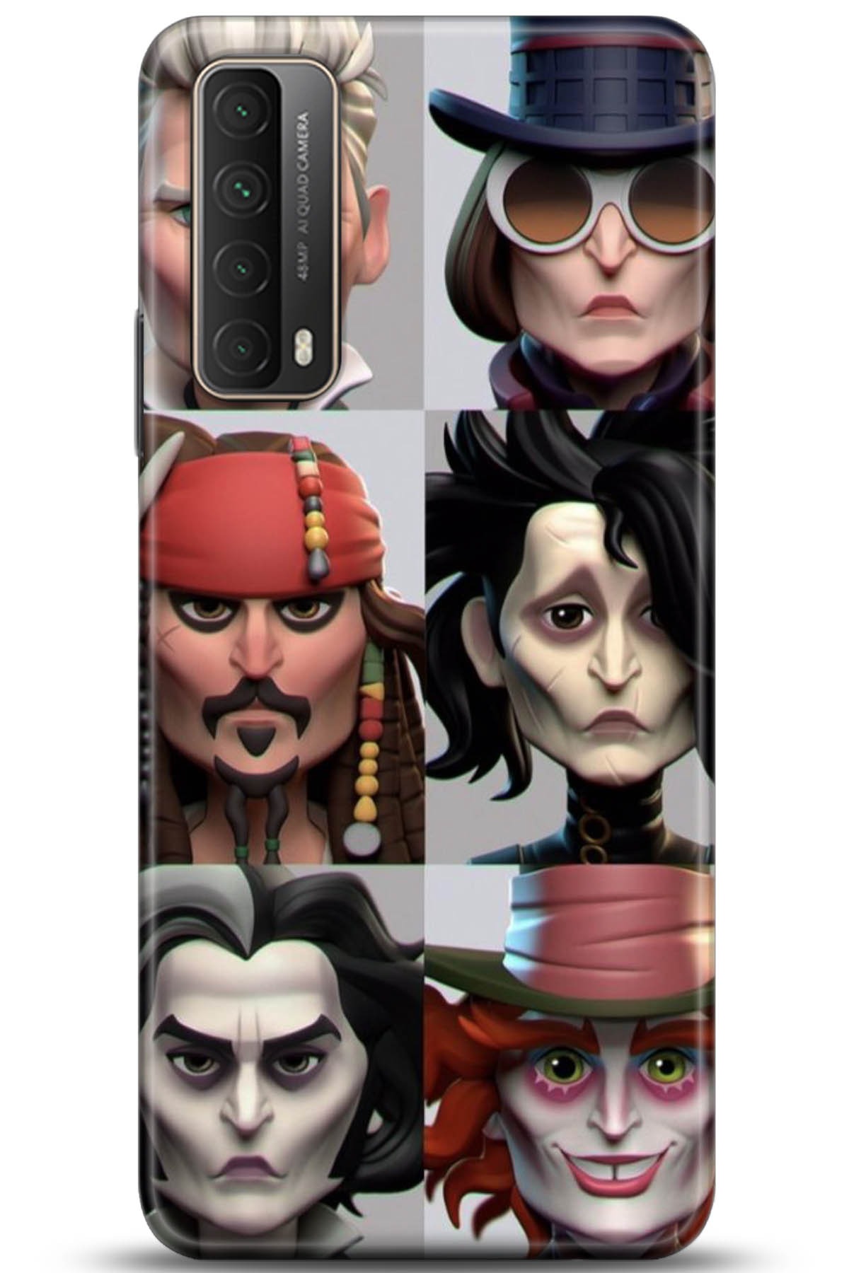 Huawei P Smart 2021 Uyumlu Kılıf HD Baskılı Kılıf - Followed Institution 5001