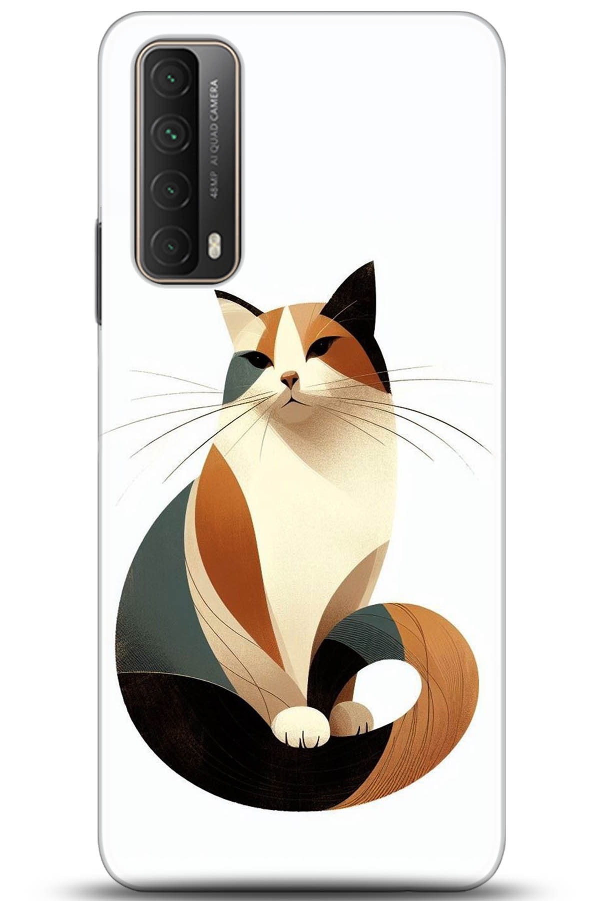 Huawei P Smart 2021 Uyumlu Kılıf HD Baskılı Kılıf - Followed Institution 5213