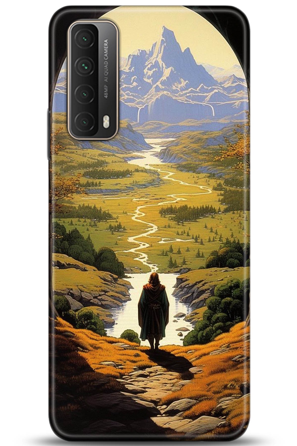 Huawei P Smart 2021 Uyumlu Kılıf HD Baskılı Kılıf - Followed Institution 5263