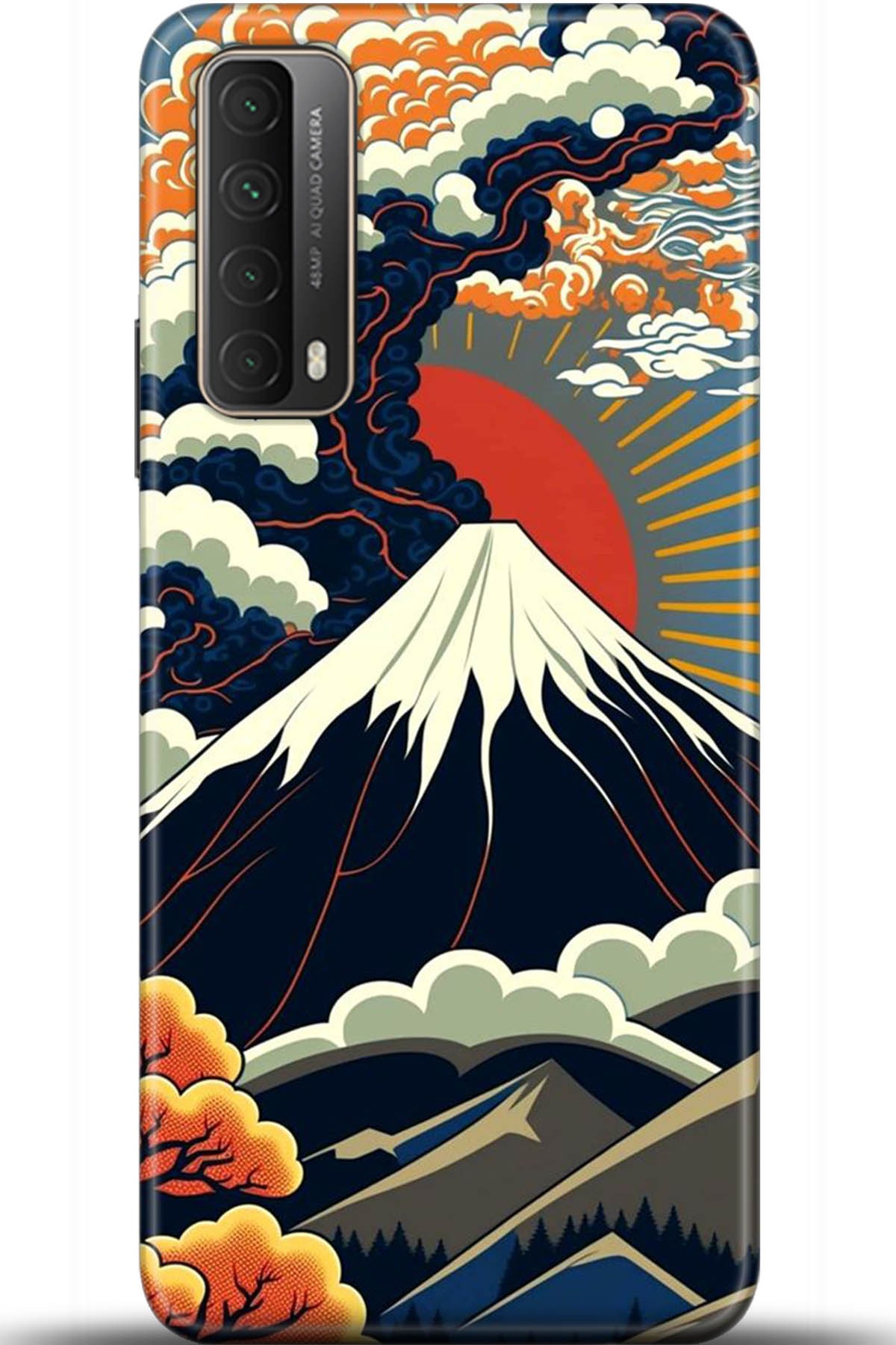 Huawei P Smart 2021 Uyumlu Kılıf HD Baskılı Kılıf - Followed Institution 5342