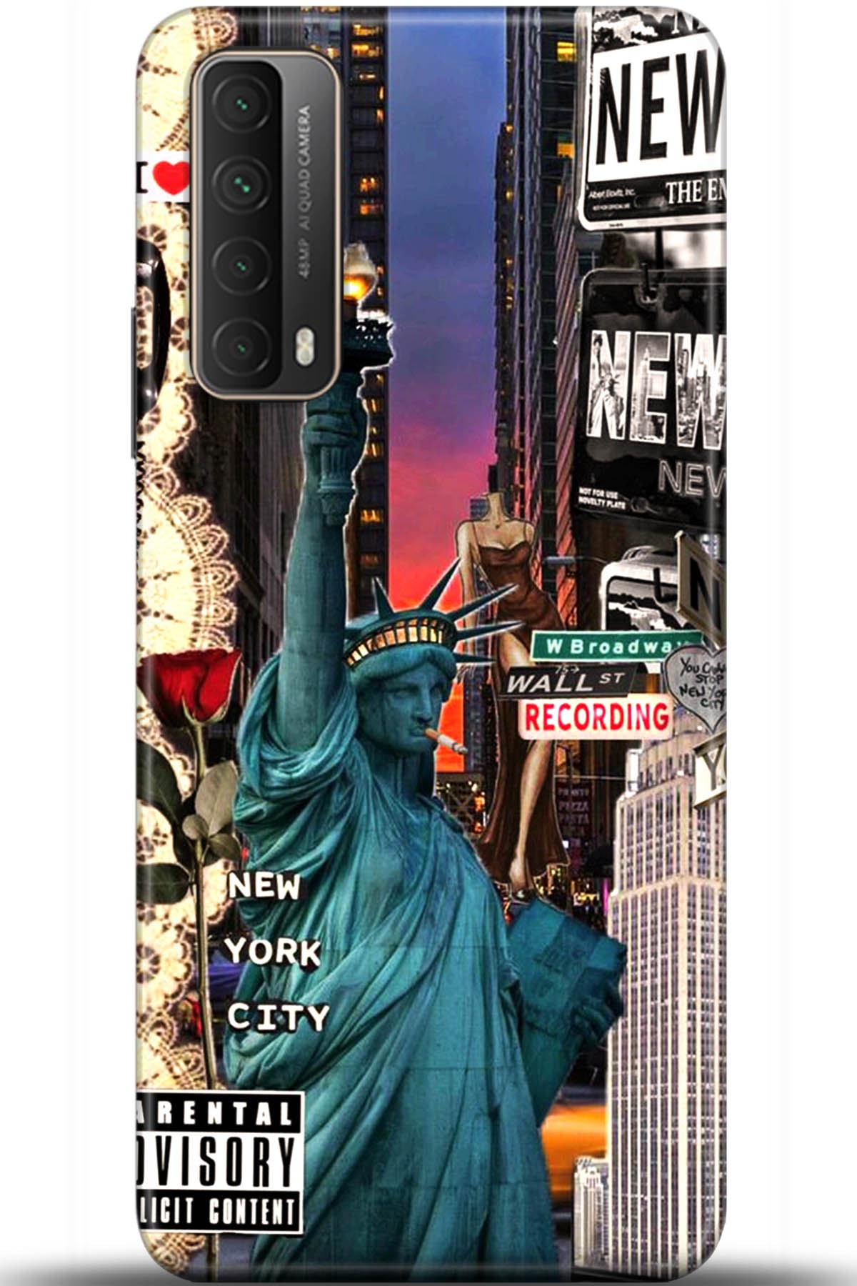 Huawei P Smart 2021 Uyumlu Kılıf HD Baskılı Kılıf - Followed Institution 5618