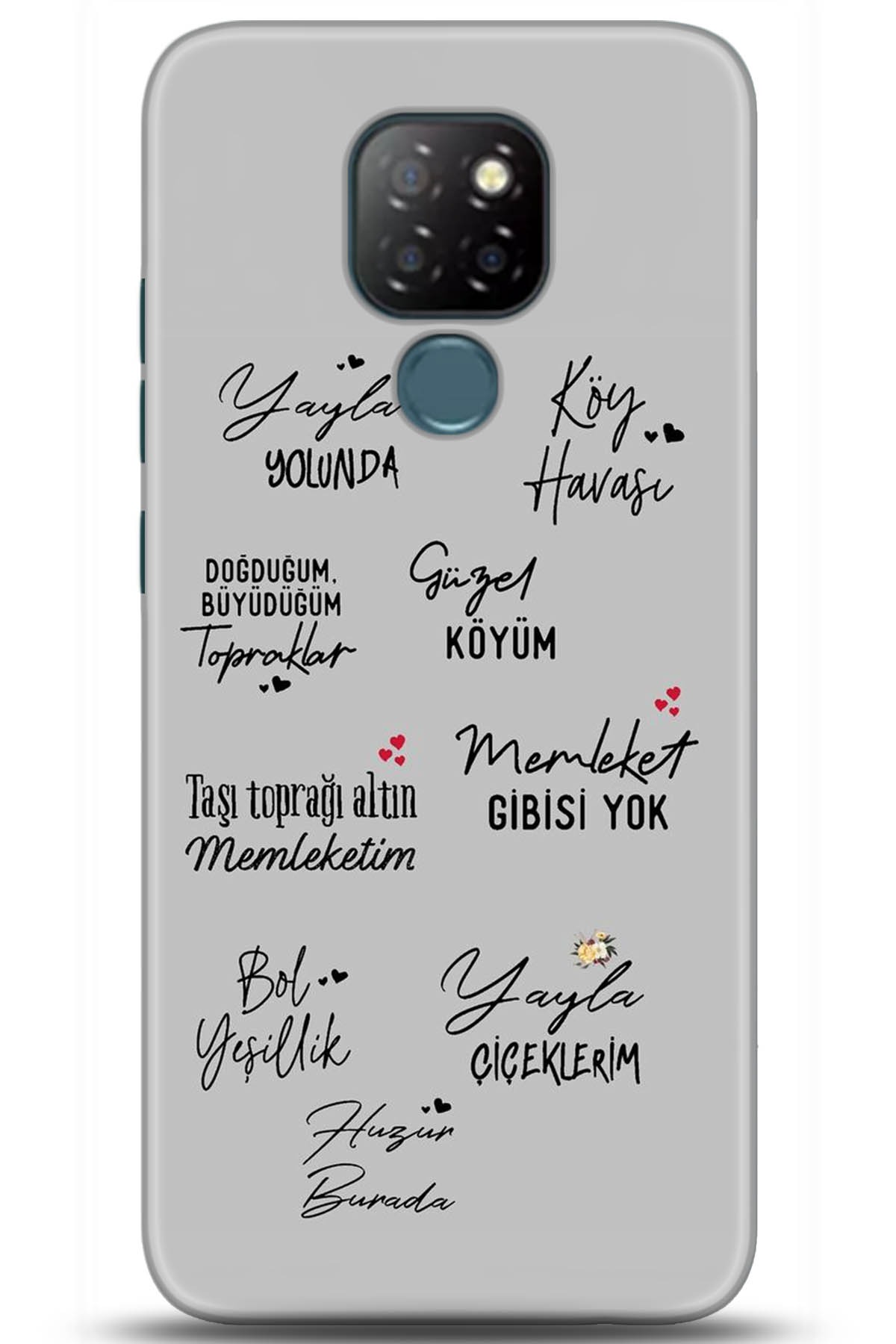 General Mobile GM 20 Uyumlu Kılıf HD Baskılı Kılıf - Followed Institution 5210