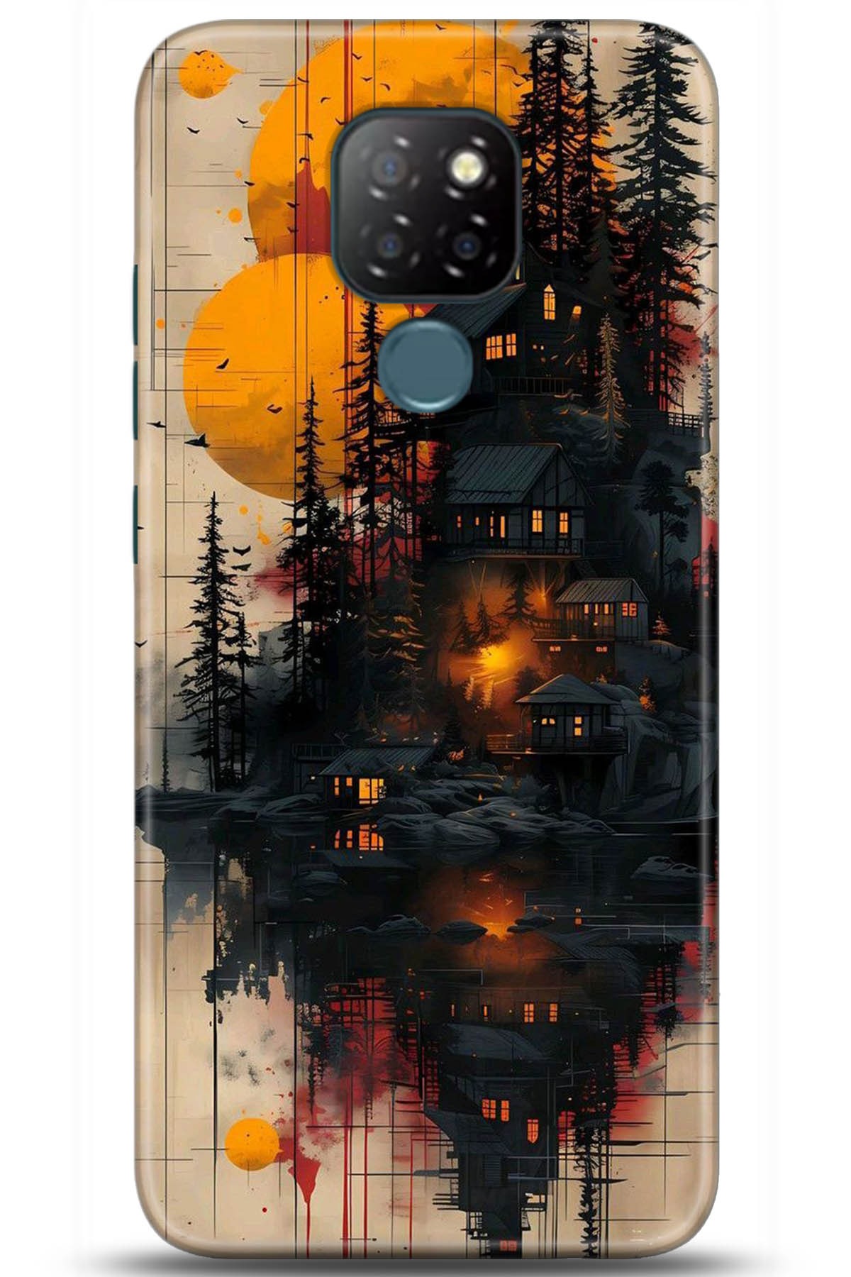 General Mobile GM 20 Uyumlu Kılıf HD Baskılı Kılıf - Followed Institution 5292