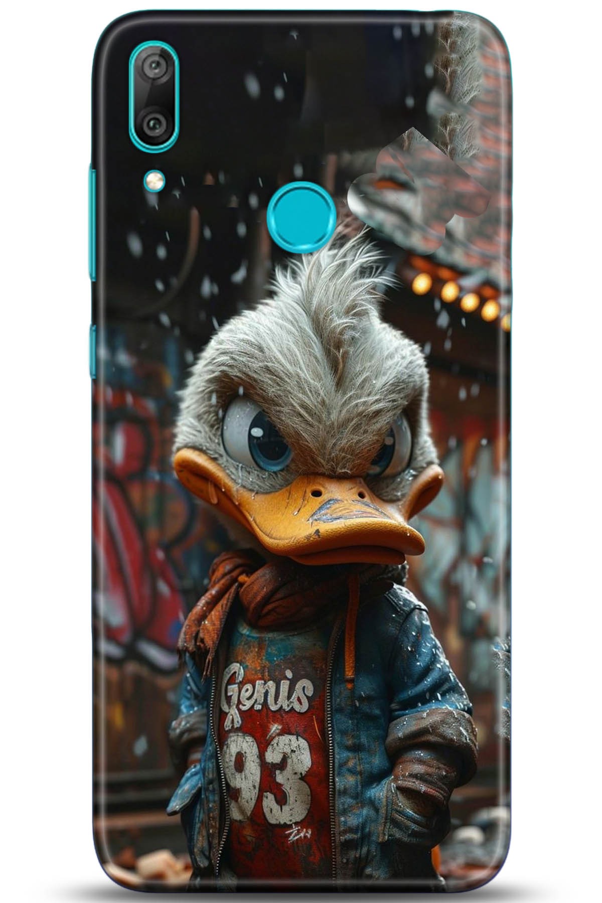 Huawei Y7 2019 Uyumlu Kılıf HD Baskılı Kılıf - Followed Institution 5230