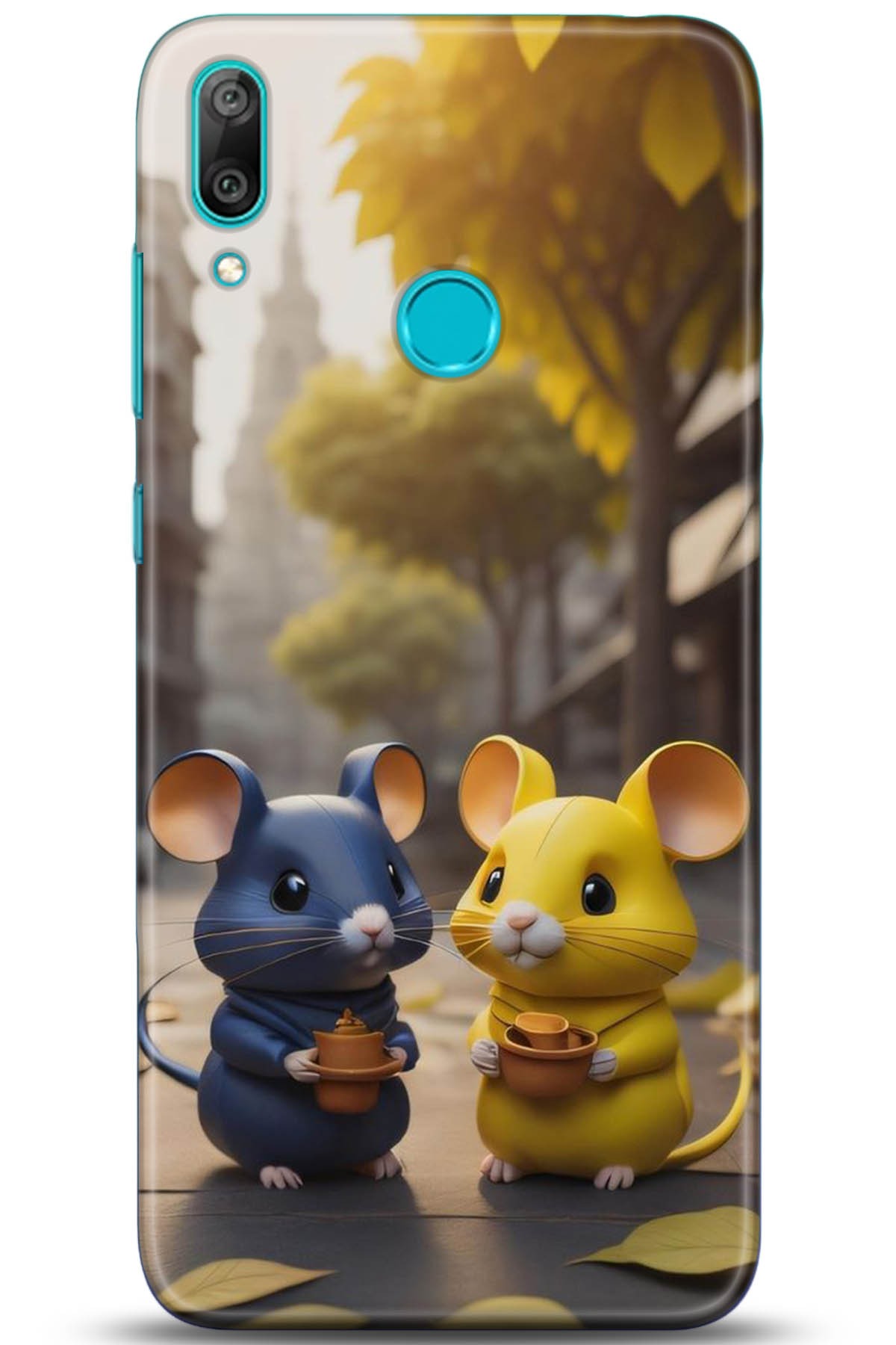 Huawei Y7 2019 Uyumlu Kılıf HD Baskılı Kılıf - Followed Institution 5306