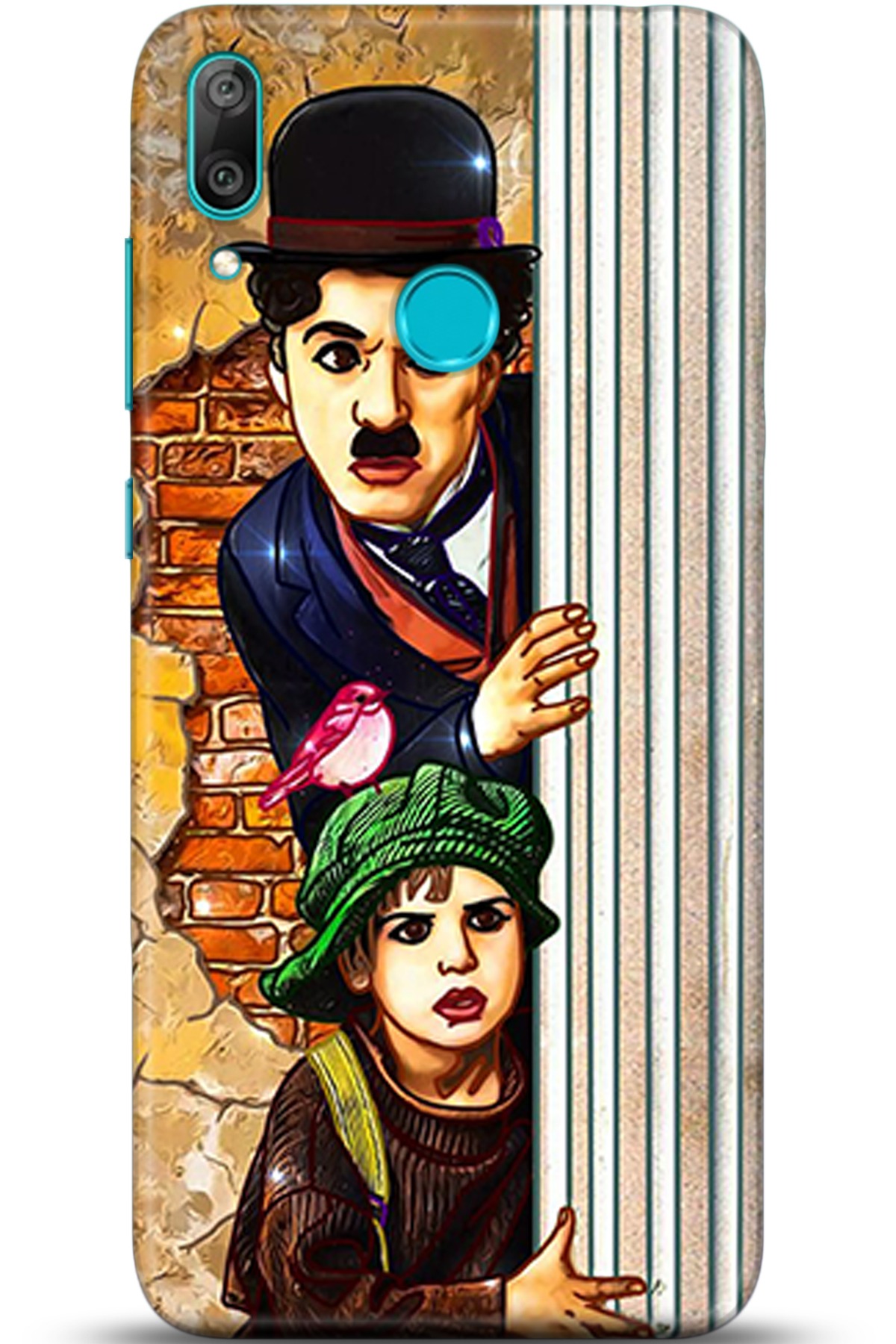 Huawei Y7 2019 Uyumlu Kılıf HD Baskılı Kılıf - Followed Institution 5348