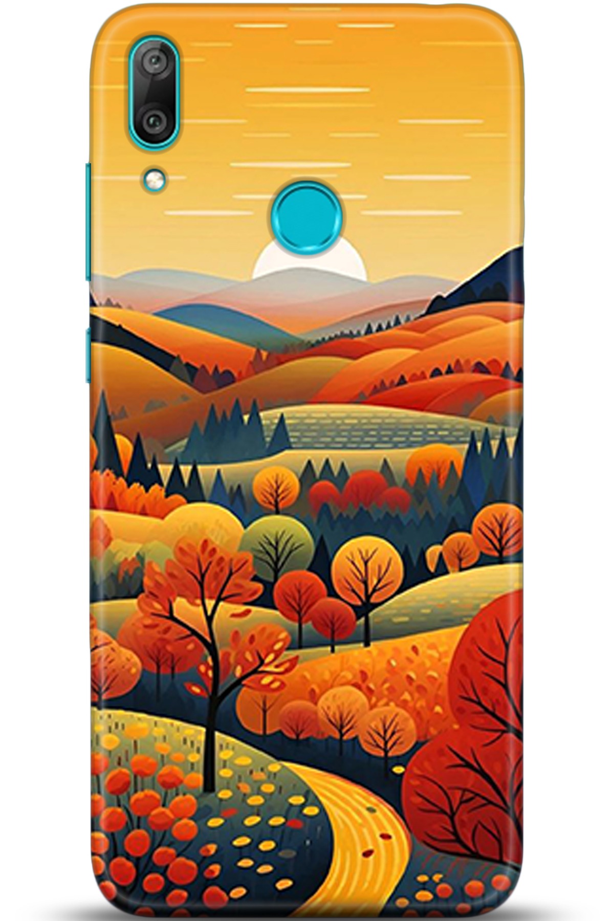 Huawei Y7 2019 Uyumlu Kılıf HD Baskılı Kılıf - Followed Institution 5356