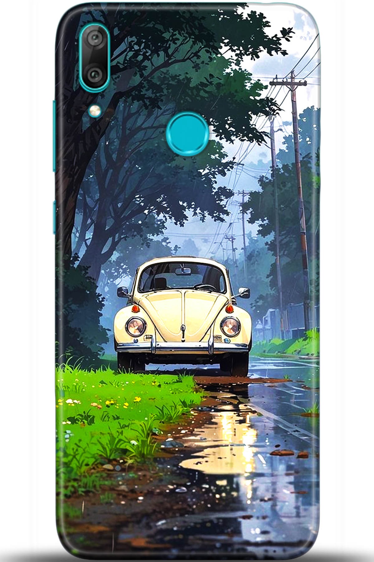 Huawei Y7 2019 Uyumlu Kılıf HD Baskılı Kılıf - Followed Institution 5562