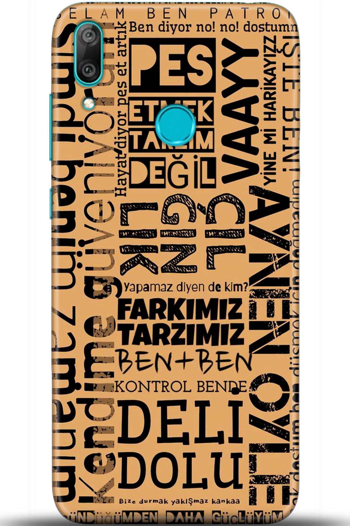 Huawei Y7 2019 Uyumlu Kılıf HD Baskılı Kılıf - Followed Institution 5588