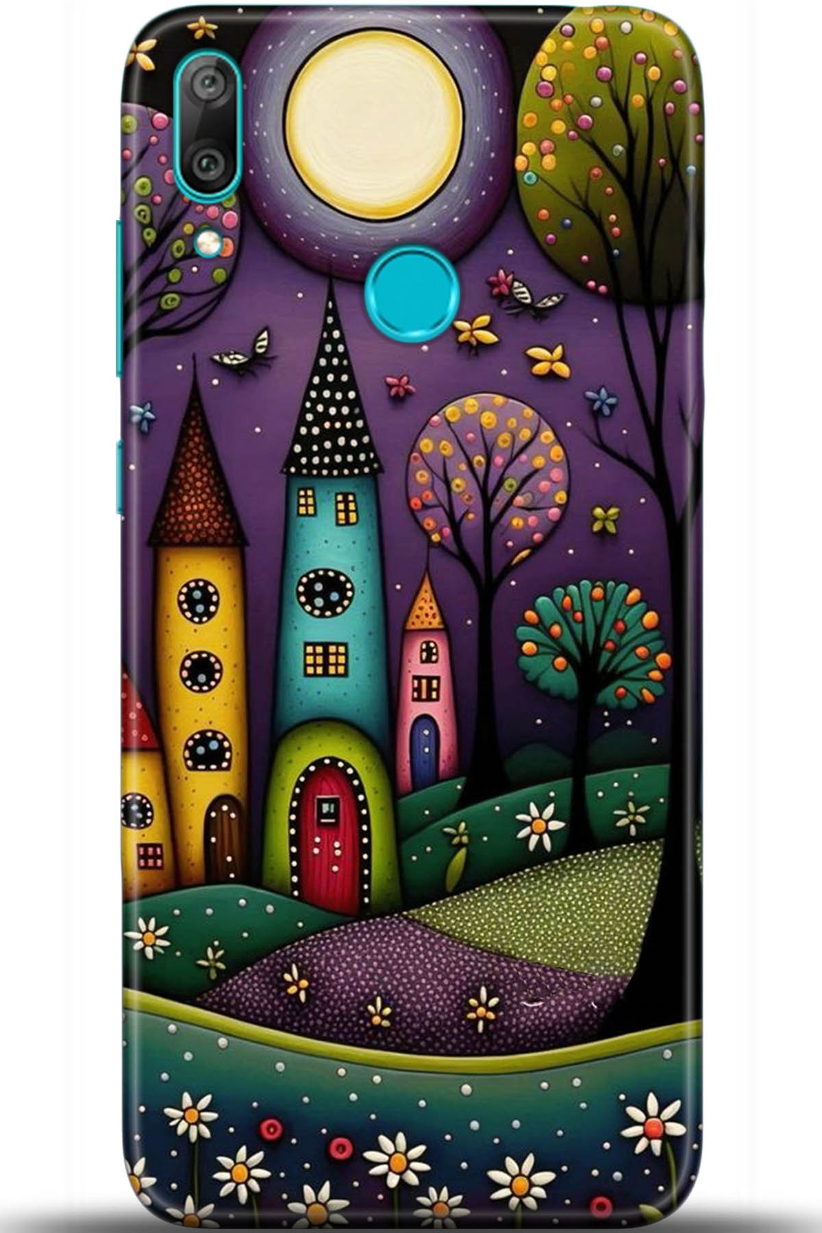 Huawei Y7 2019 Uyumlu Kılıf HD Baskılı Kılıf - Followed Institution 5704