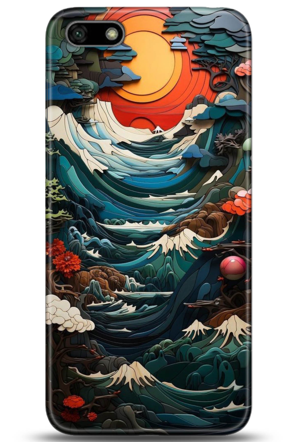 Huawei Y5 2018 Uyumlu Kılıf HD Baskılı Kılıf - Followed Institution 5009