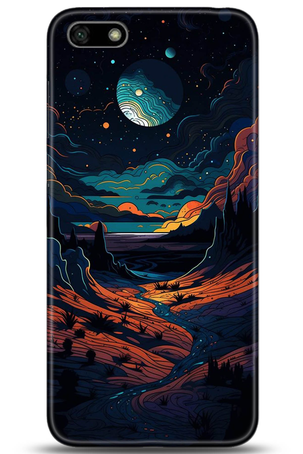 Huawei Y5 2018 Uyumlu Kılıf HD Baskılı Kılıf - Followed Institution 5275