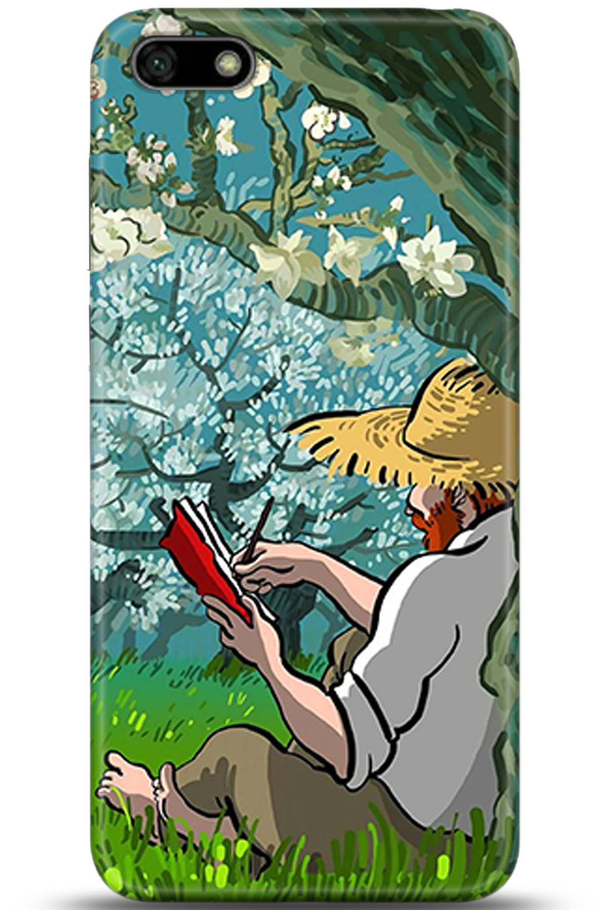 Huawei Y5 2018 Uyumlu Kılıf HD Baskılı Kılıf - Followed Institution 5343