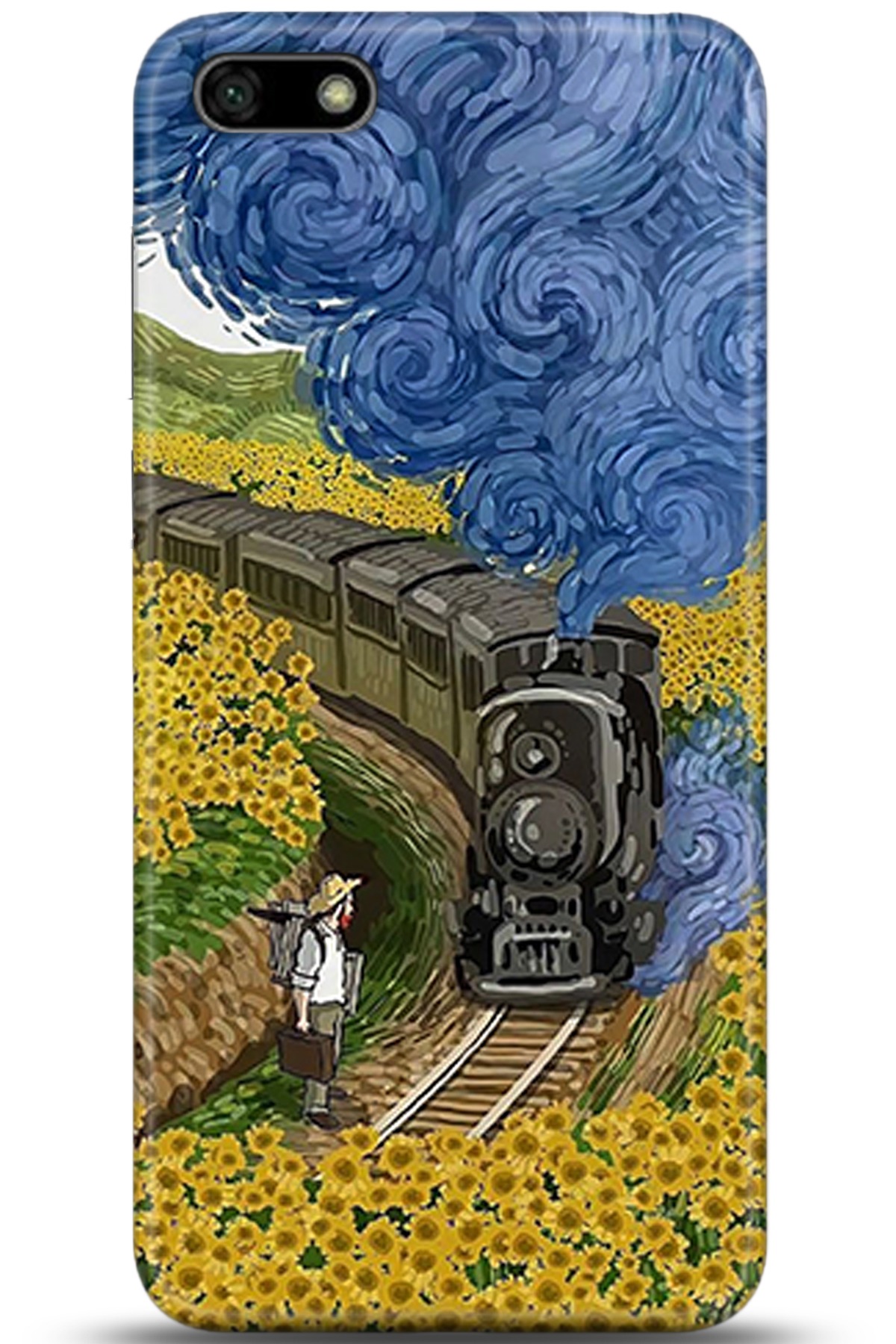 Huawei Y5 2018 Uyumlu Kılıf HD Baskılı Kılıf - Followed Institution 5344