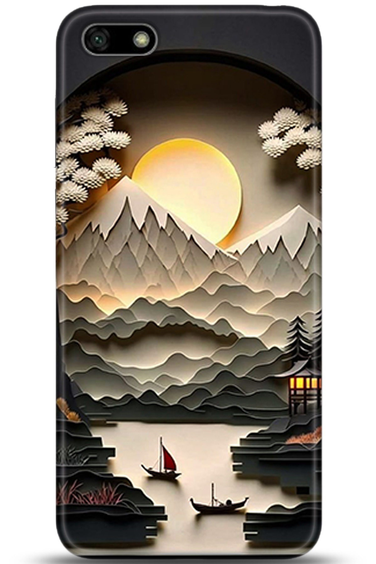 Huawei Y5 2018 Uyumlu Kılıf HD Baskılı Kılıf - Followed Institution 5354