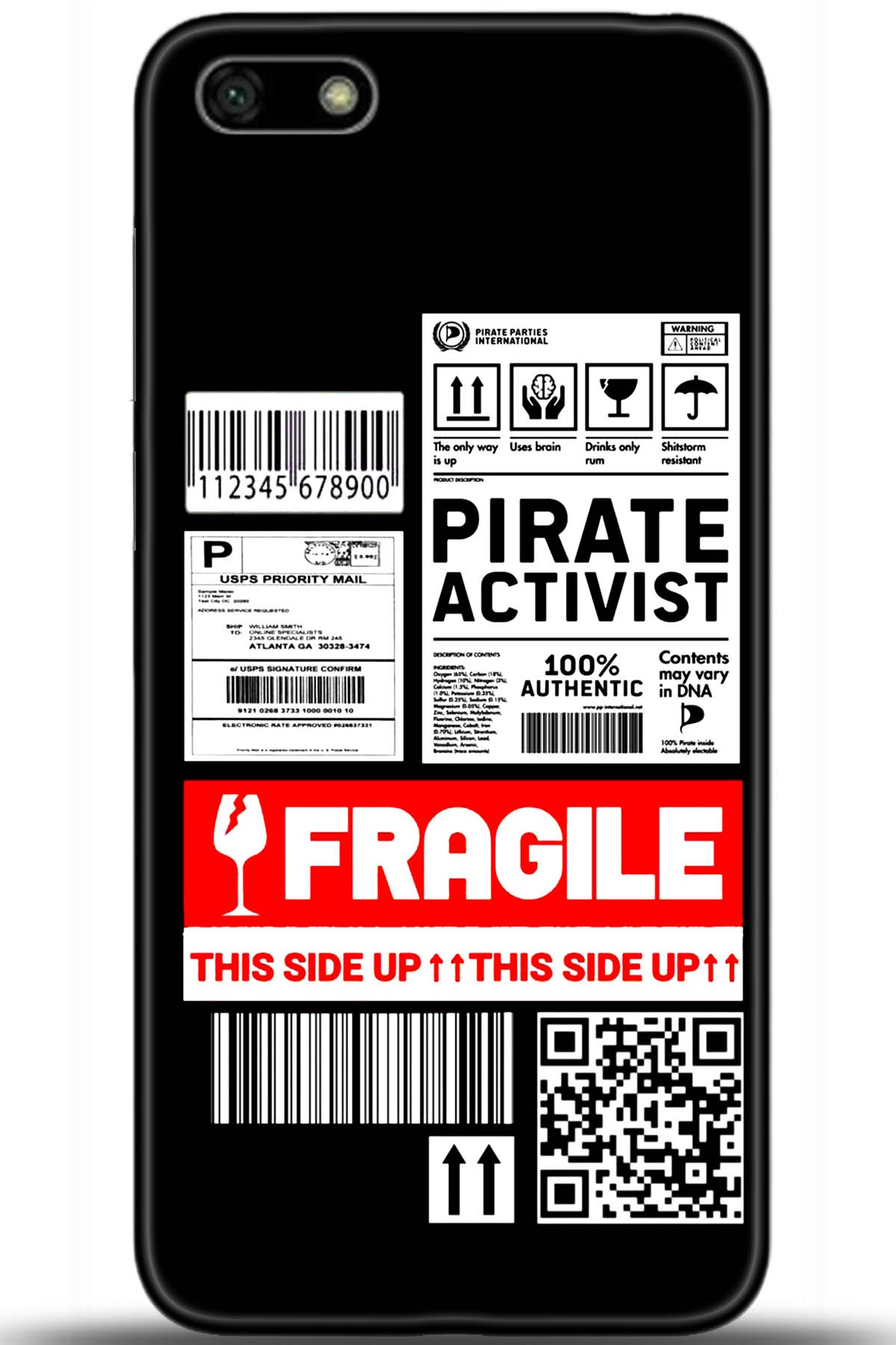 Huawei Y5 2018 Uyumlu Kılıf HD Baskılı Kılıf - Followed Institution 5447