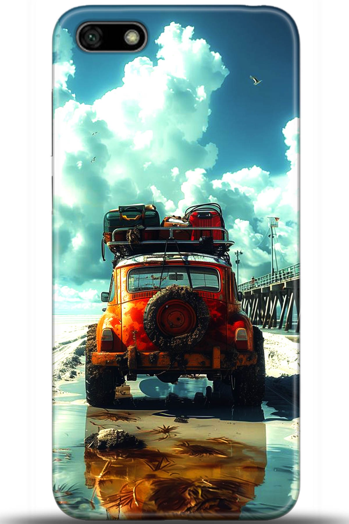 Huawei Y5 2018 Uyumlu Kılıf HD Baskılı Kılıf - Followed Institution 5559