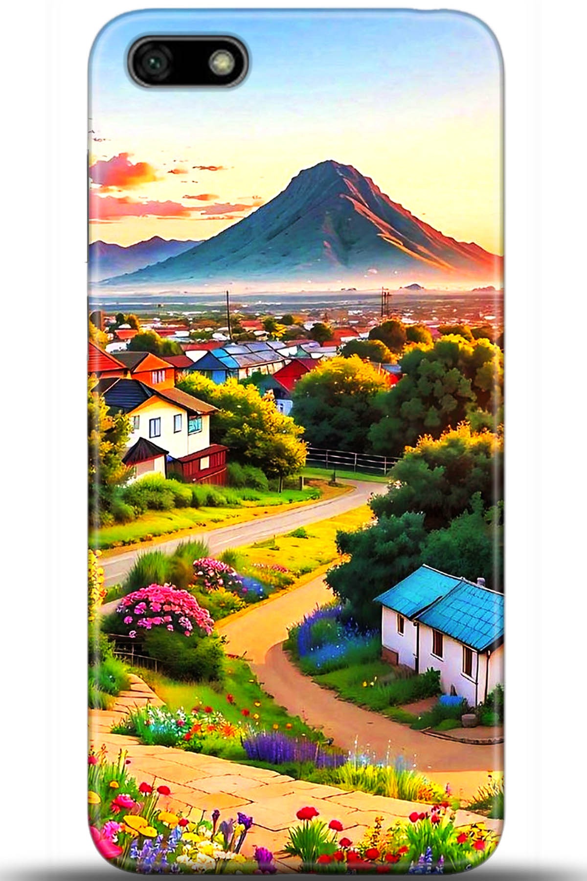 Huawei Y5 2018 Uyumlu Kılıf HD Baskılı Kılıf - Followed Institution 5605