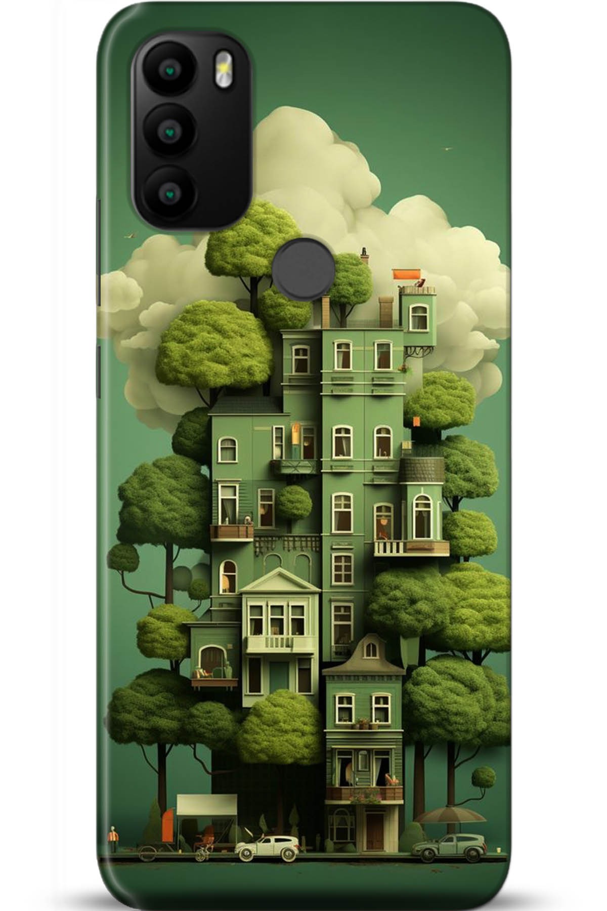 General Mobile GM 21 Plus Uyumlu Kılıf HD Baskılı Kılıf - Followed Institution 5273